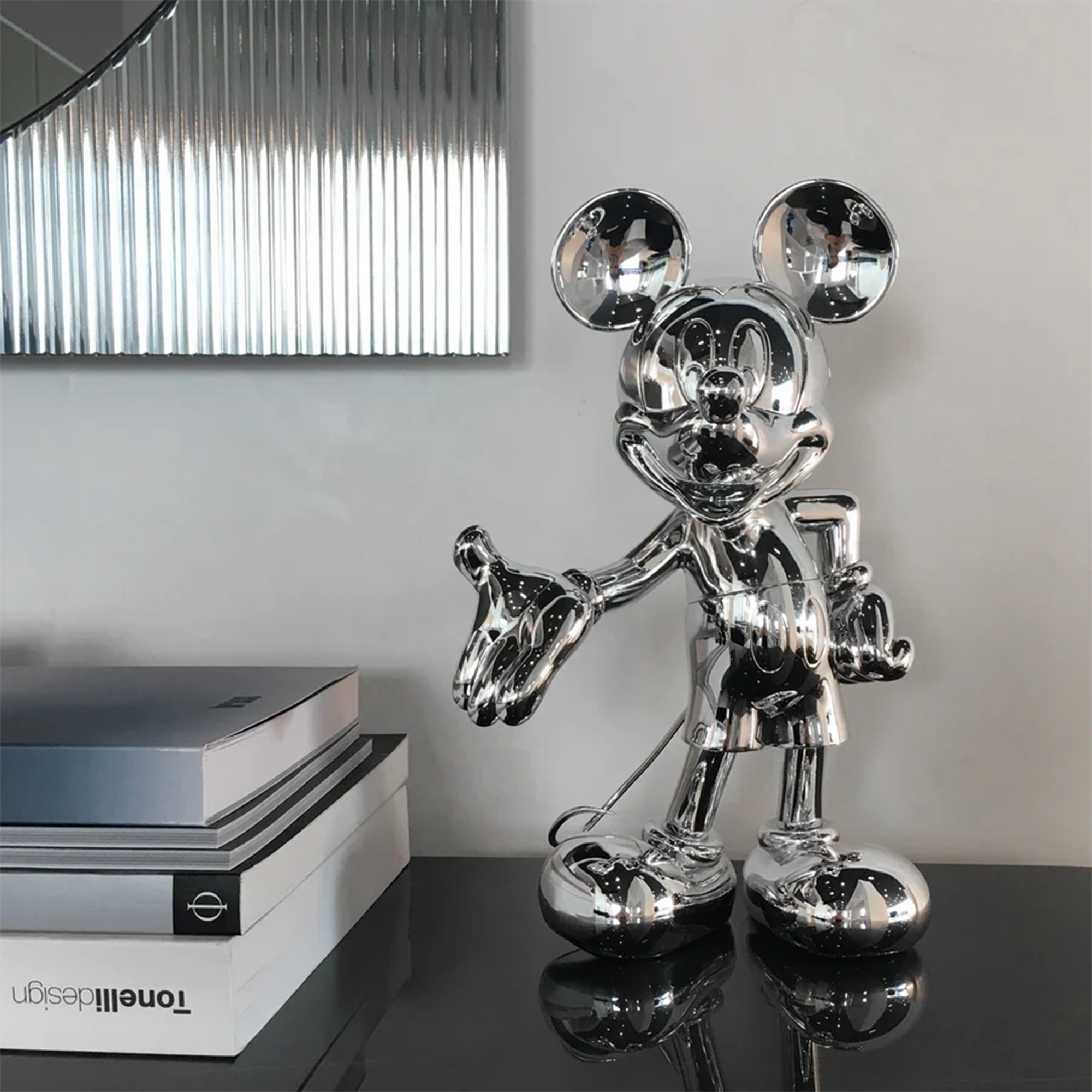 Mickey Welcome Chrome - 30 cm