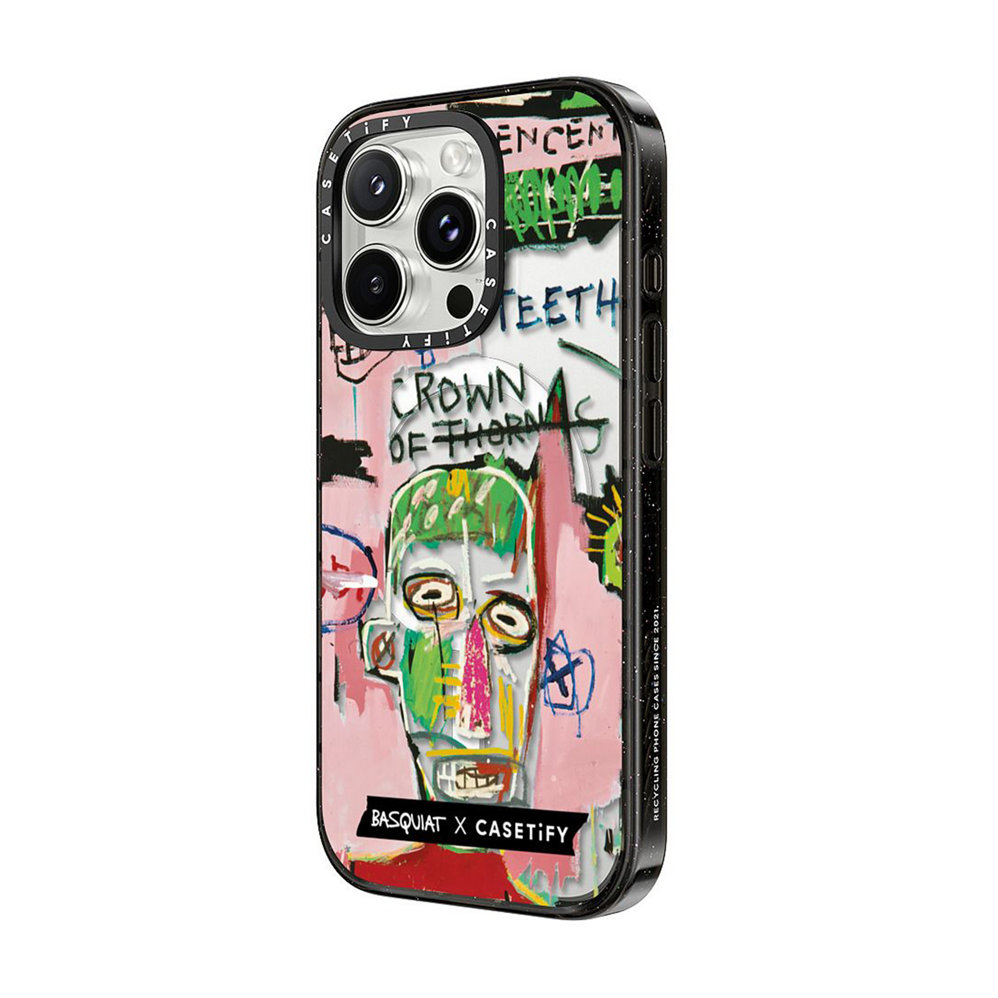 Jean-Michel Basquiat iPhone 15 Pro In Italian Case