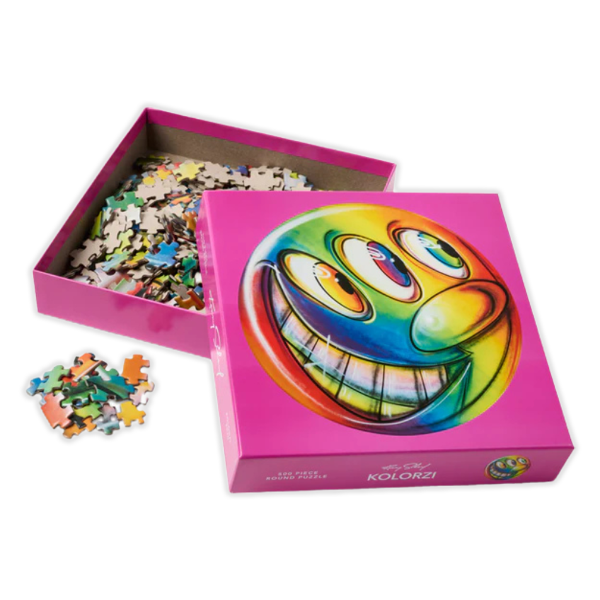 Kolorzi 500 Piece Round Puzzle