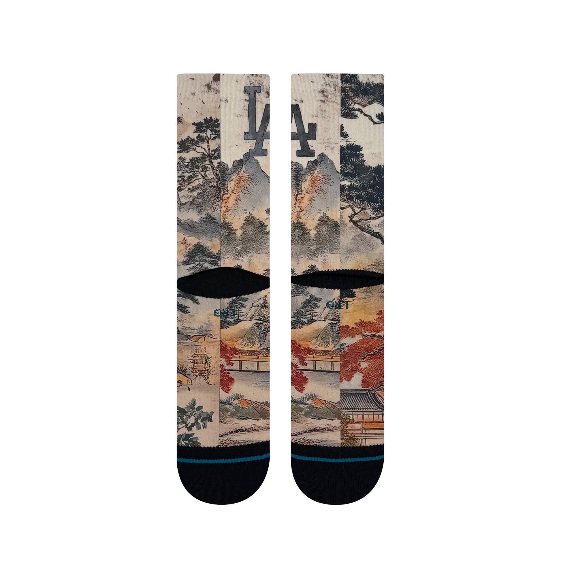 Landscape Anime Socks