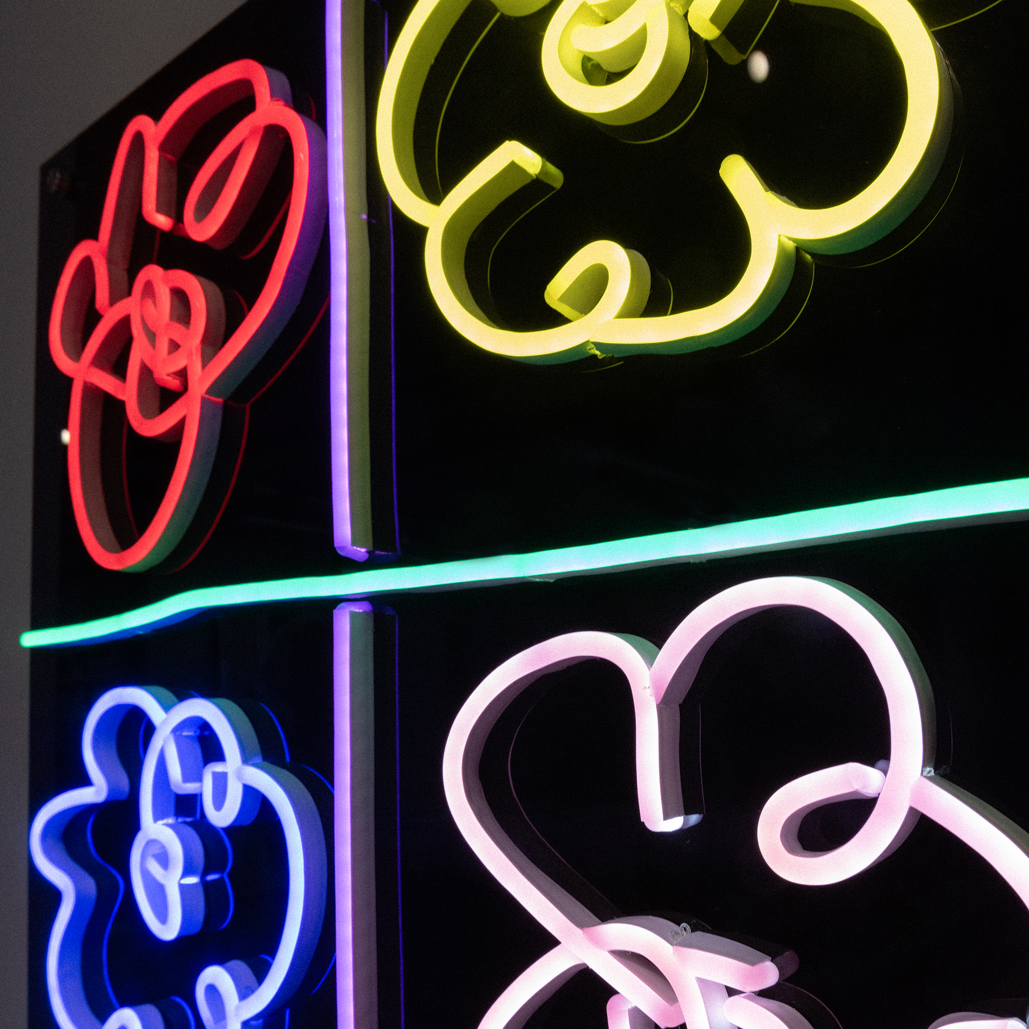 Flowers LED Neon Sign by Mickalene Thomas