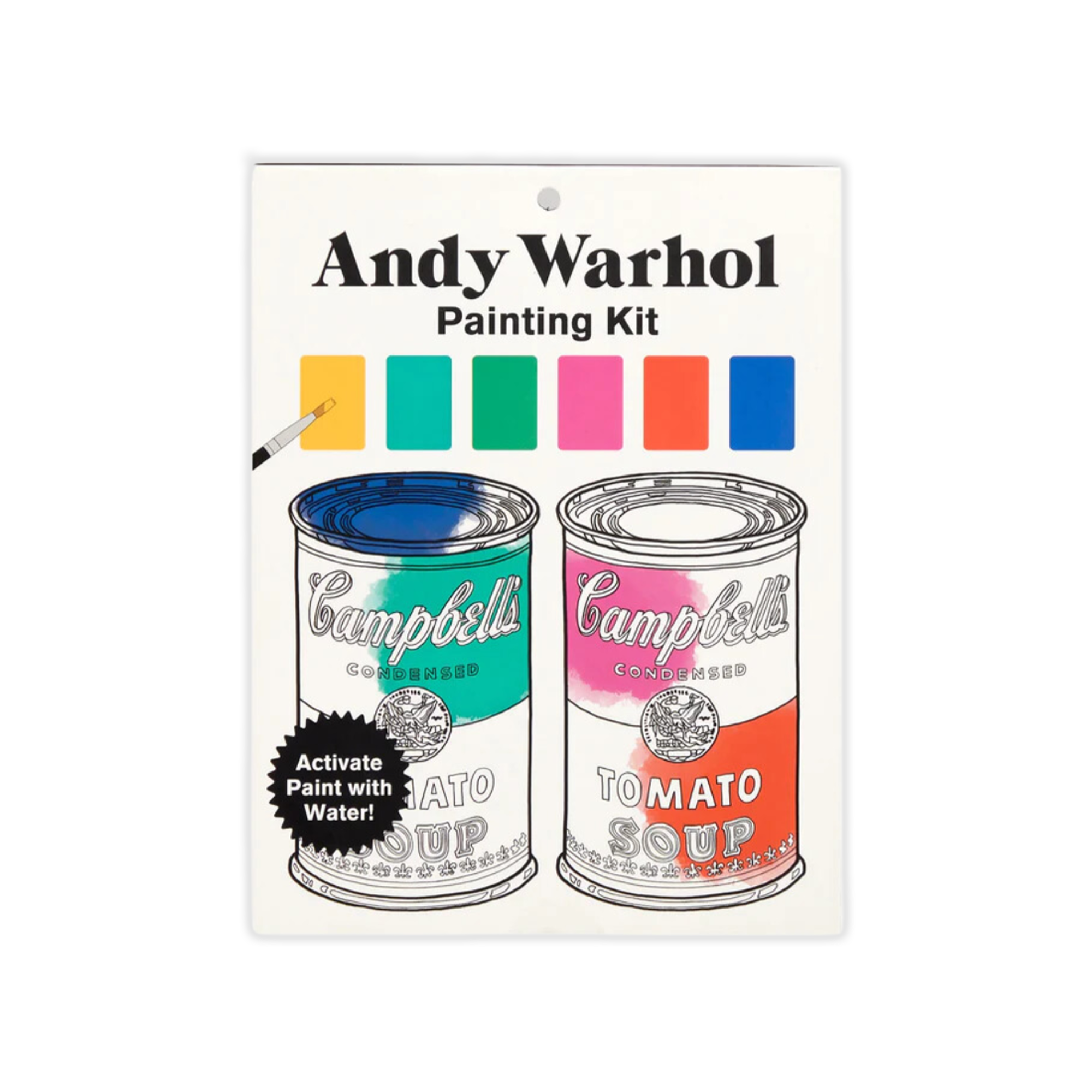 Andy Warhol Painting Kit Book