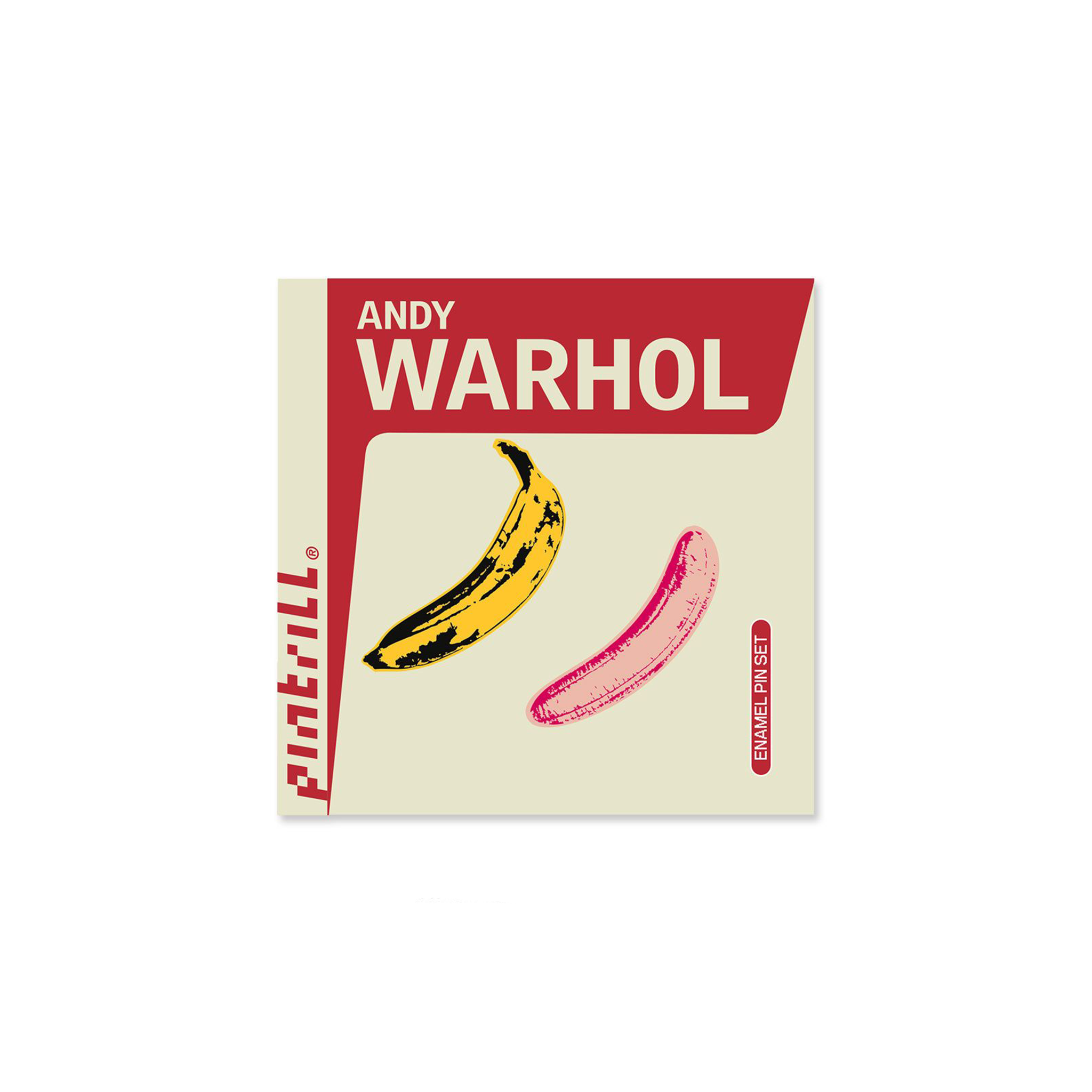 Andy Warhol Banana Pin Set