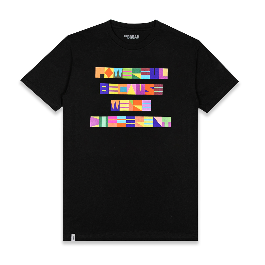 Jeffrey Gibson Powerful Because We're Different Tee