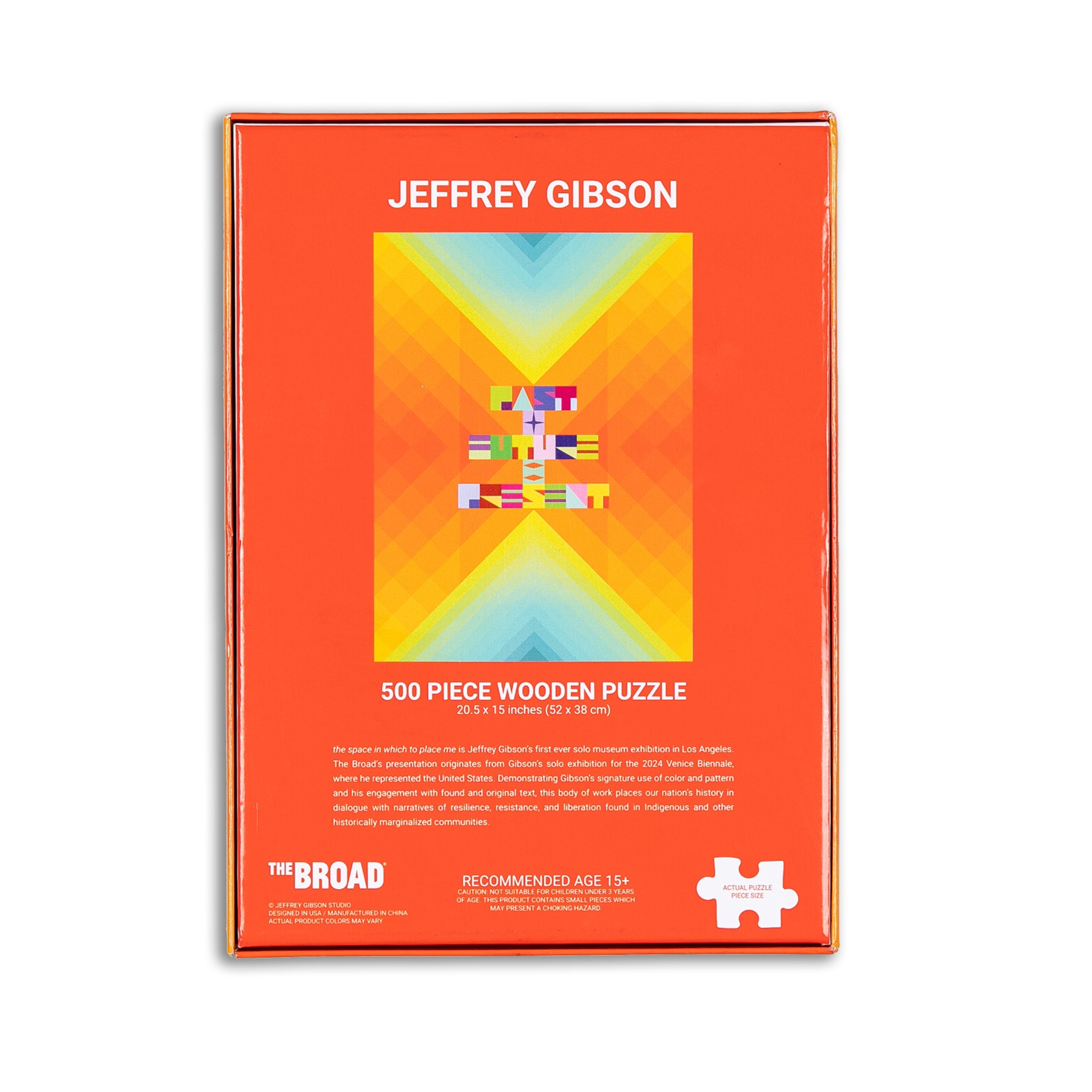 Jeffrey Gibson Past + Future = Present Puzzle