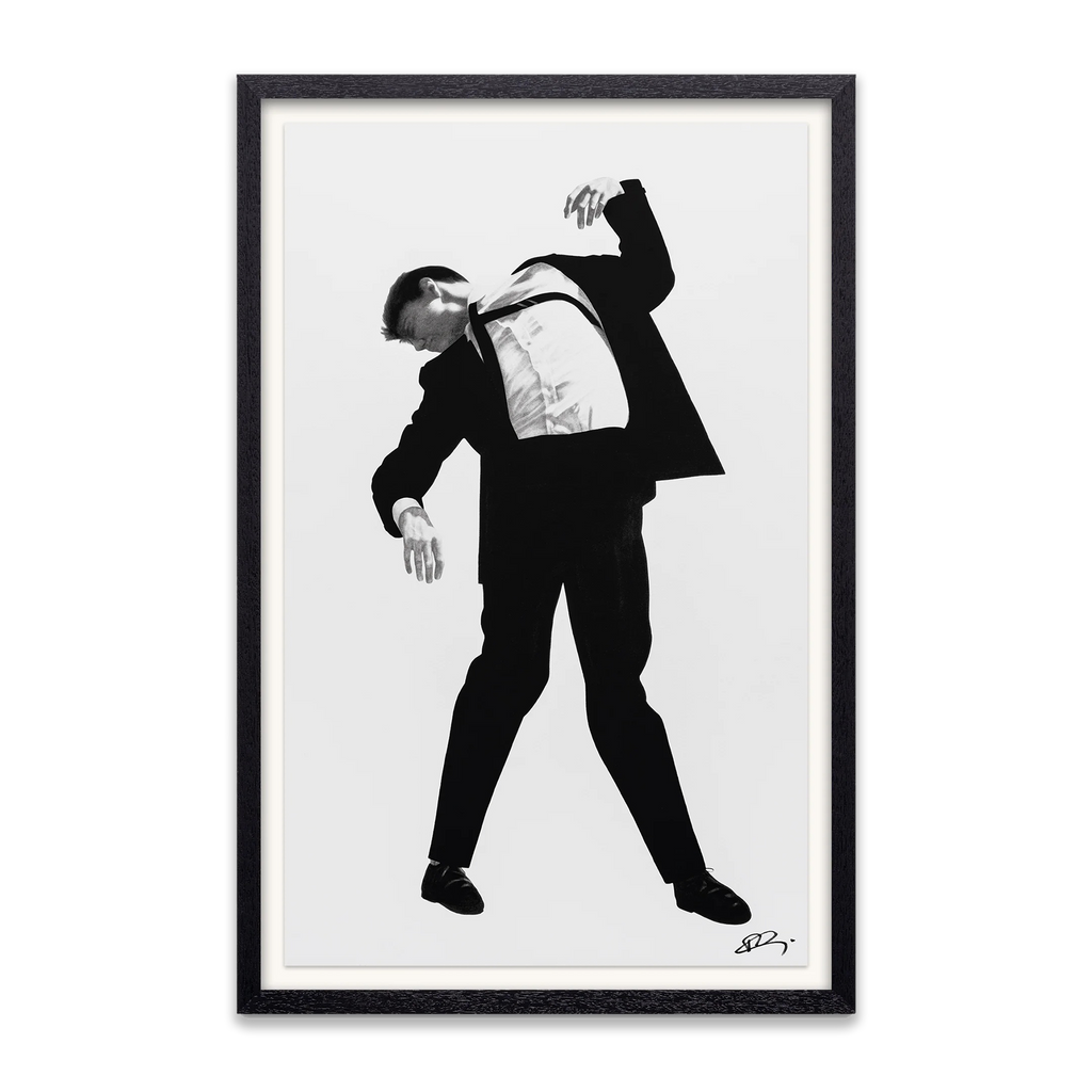 Robert Longo, Untitled (Eric, from the series "Men in the Cities") (2025)