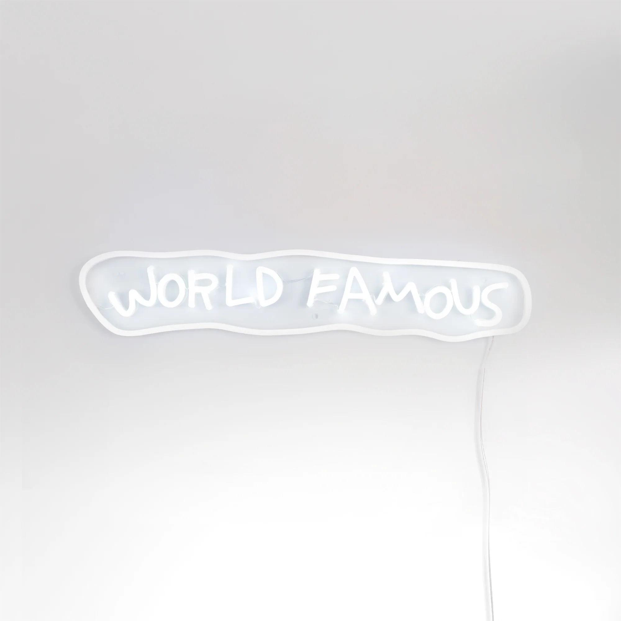 World Famous LED Neon Sign