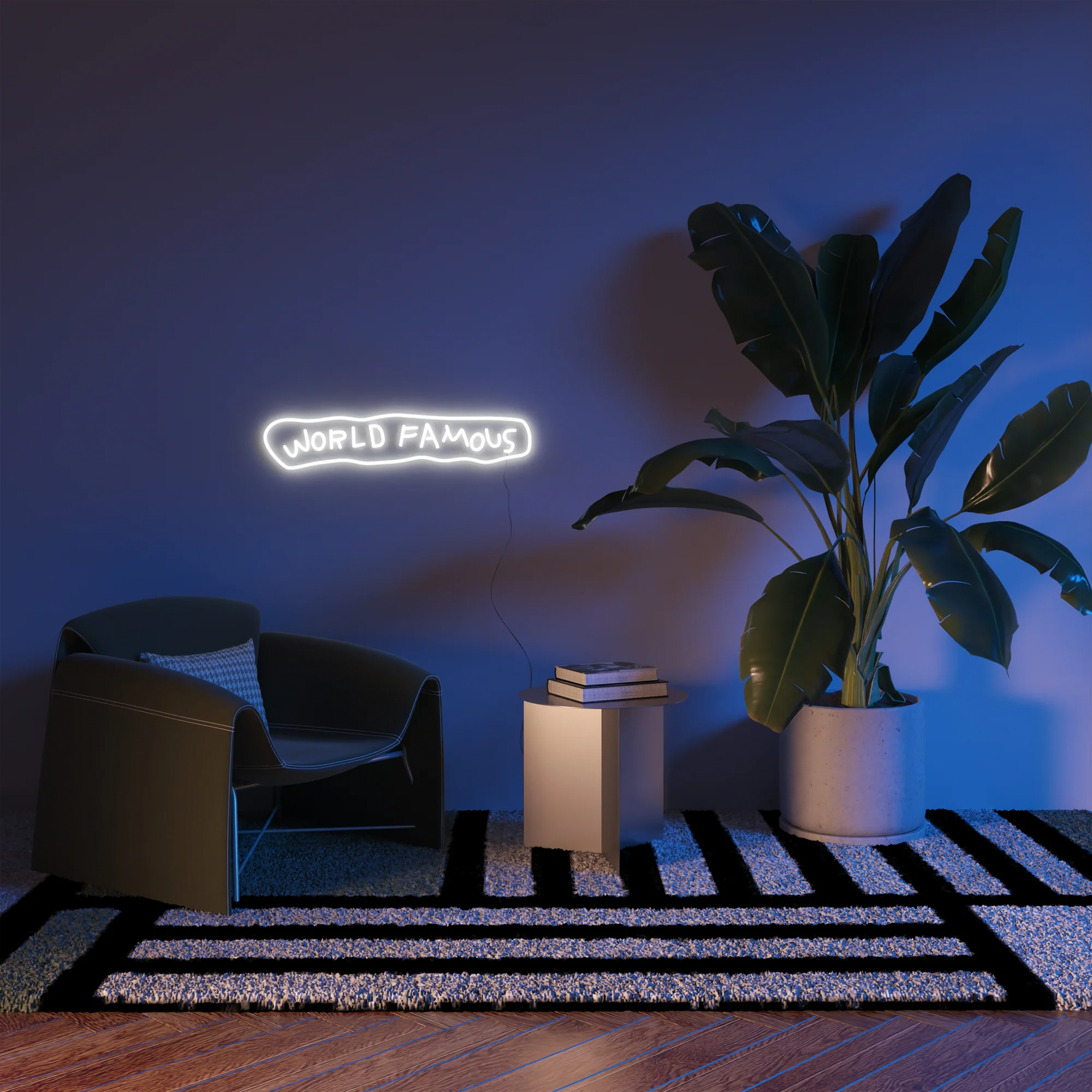 World Famous LED Neon Sign