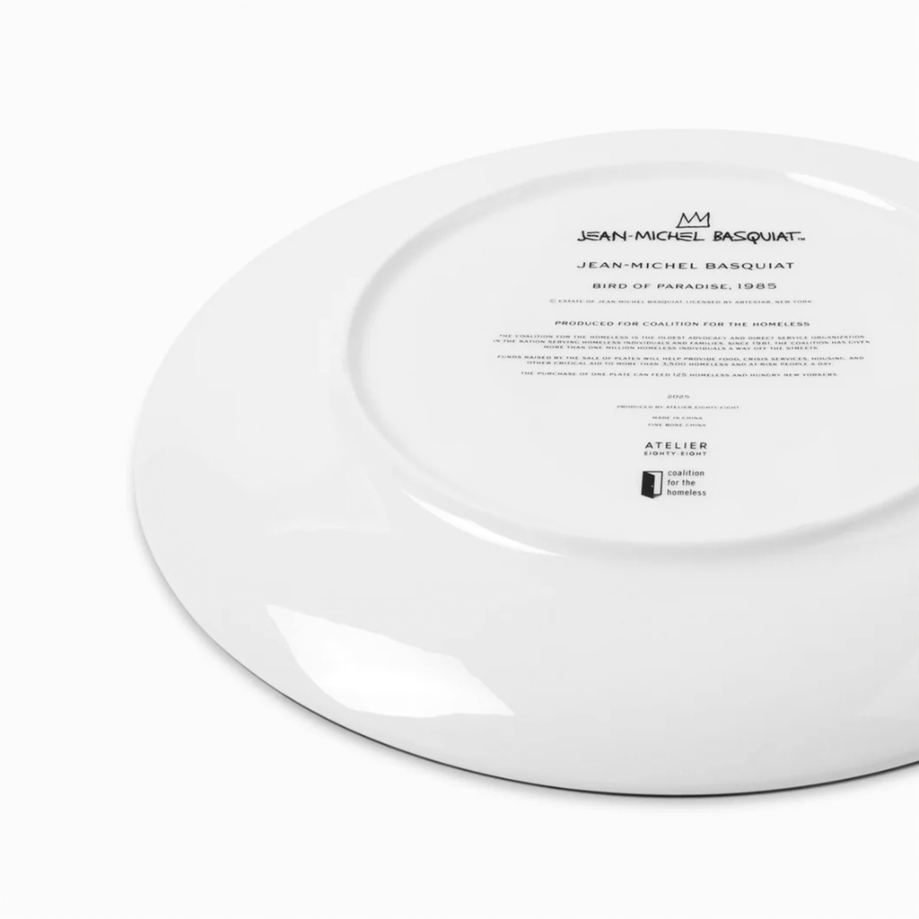 Plate by Jean-Michel Basquiat (2025)