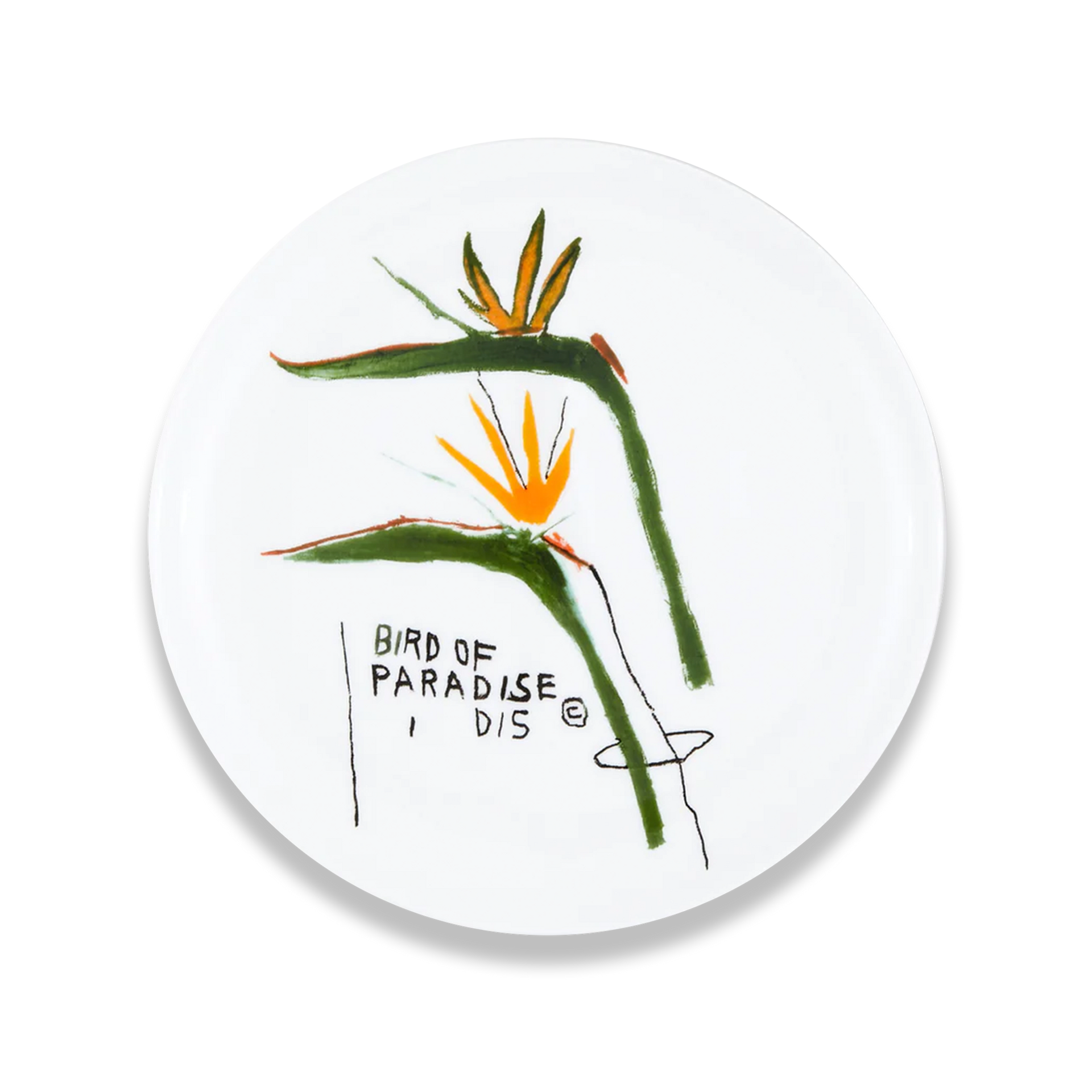 Decorative Plate by Jean Michel Basquiat (2025) Limited Edition