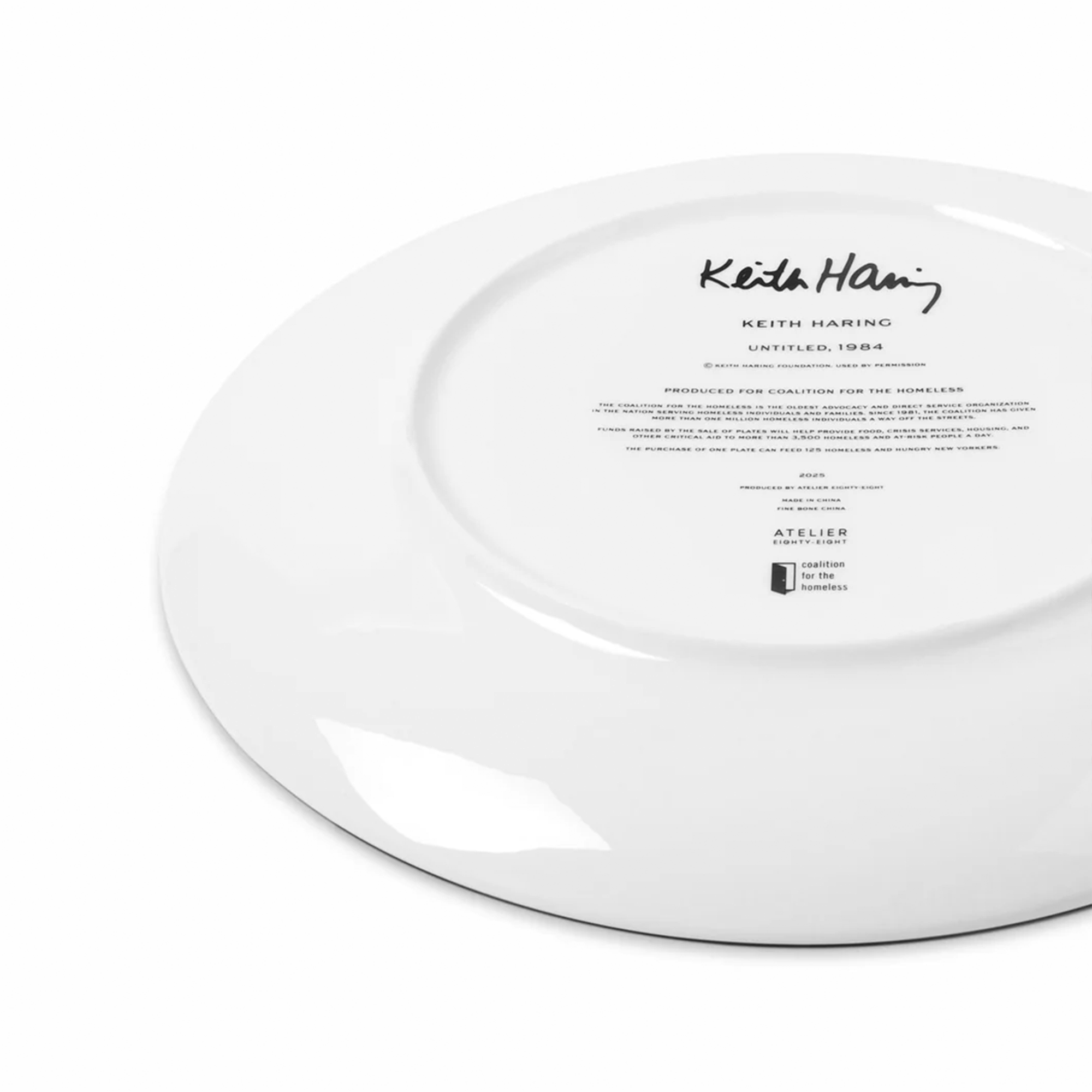 Plate by Keith Haring (2025)