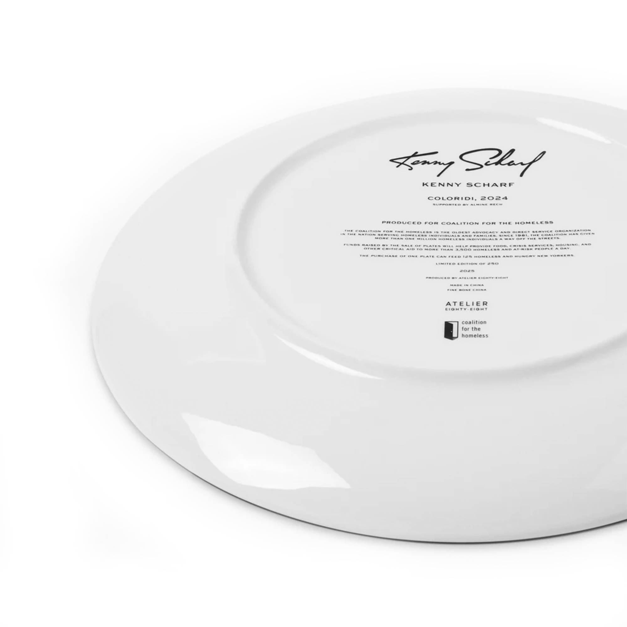 Plate by Kenny Scharf (2025)