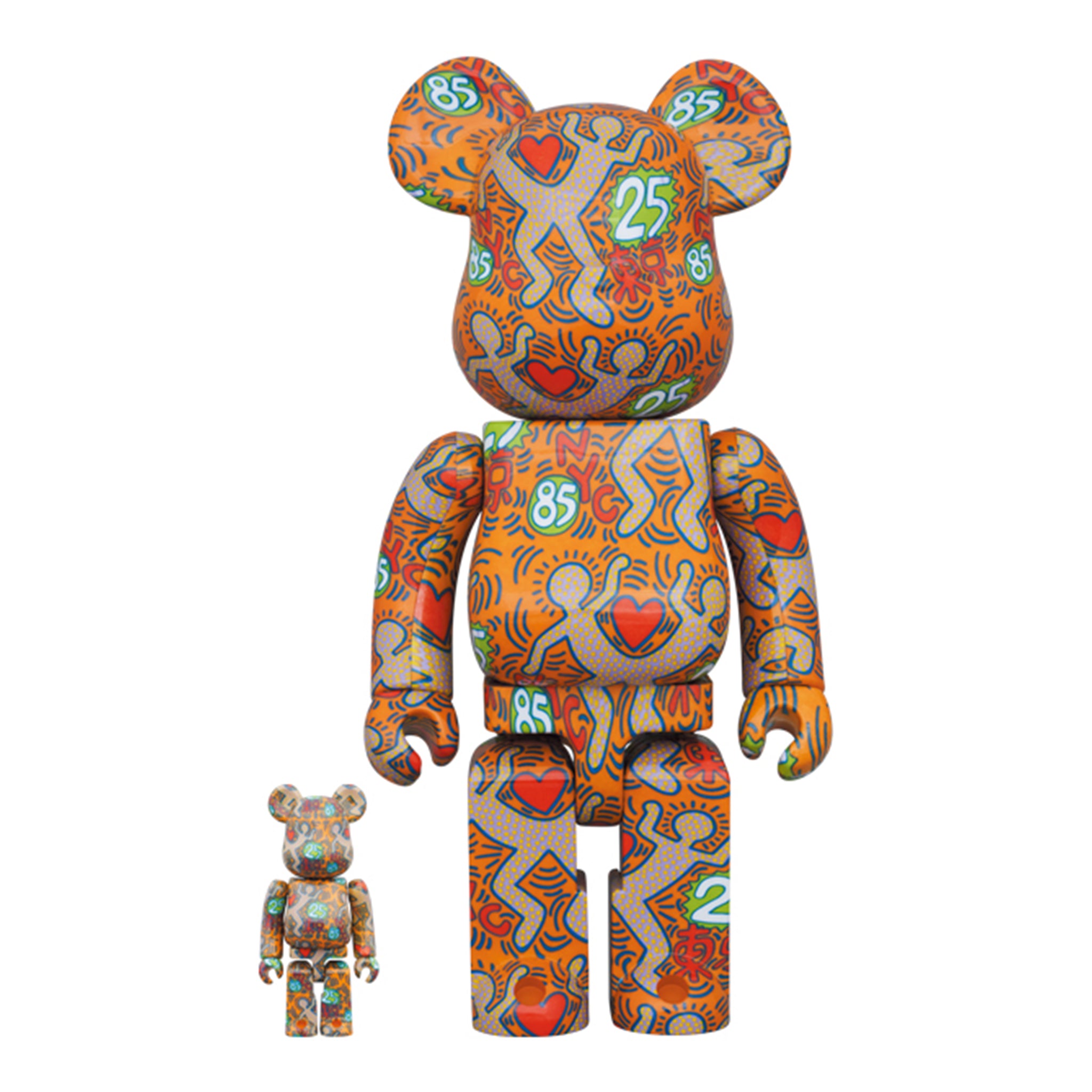 BE@RBRICK Keith Haring "Special" 100% & 400% Set