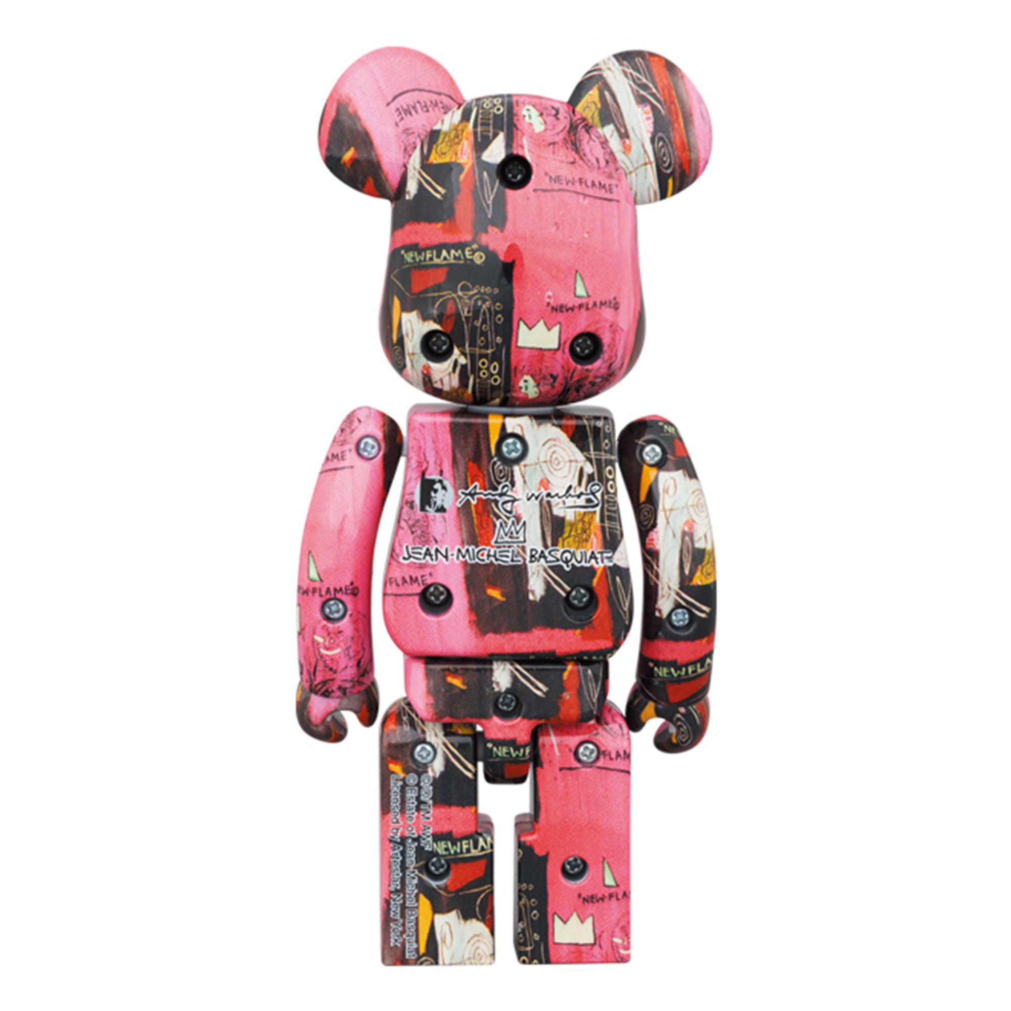 BE@RBRICK Andy Warhol x Jean-Michel Basquiat
