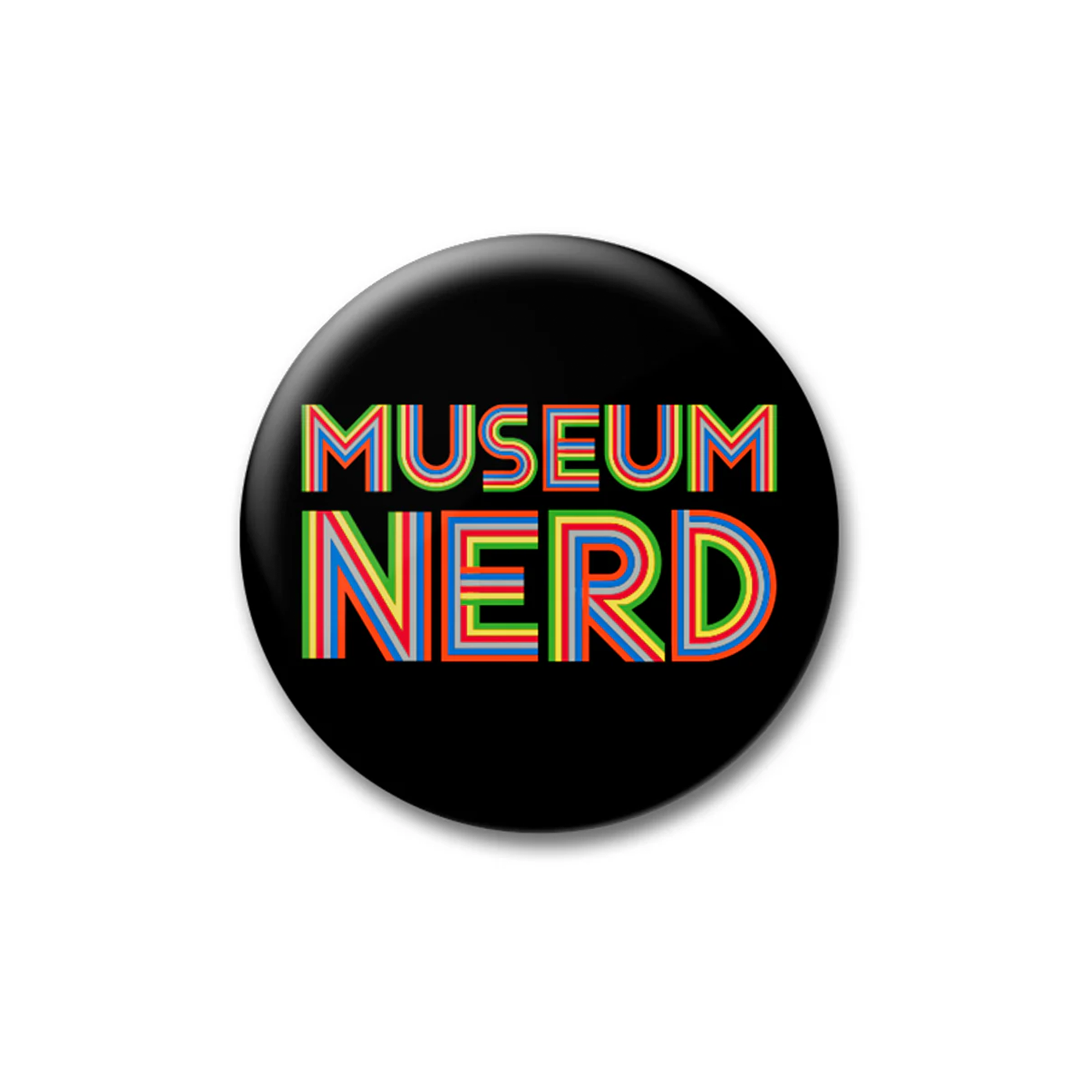 Museum Nerd Button