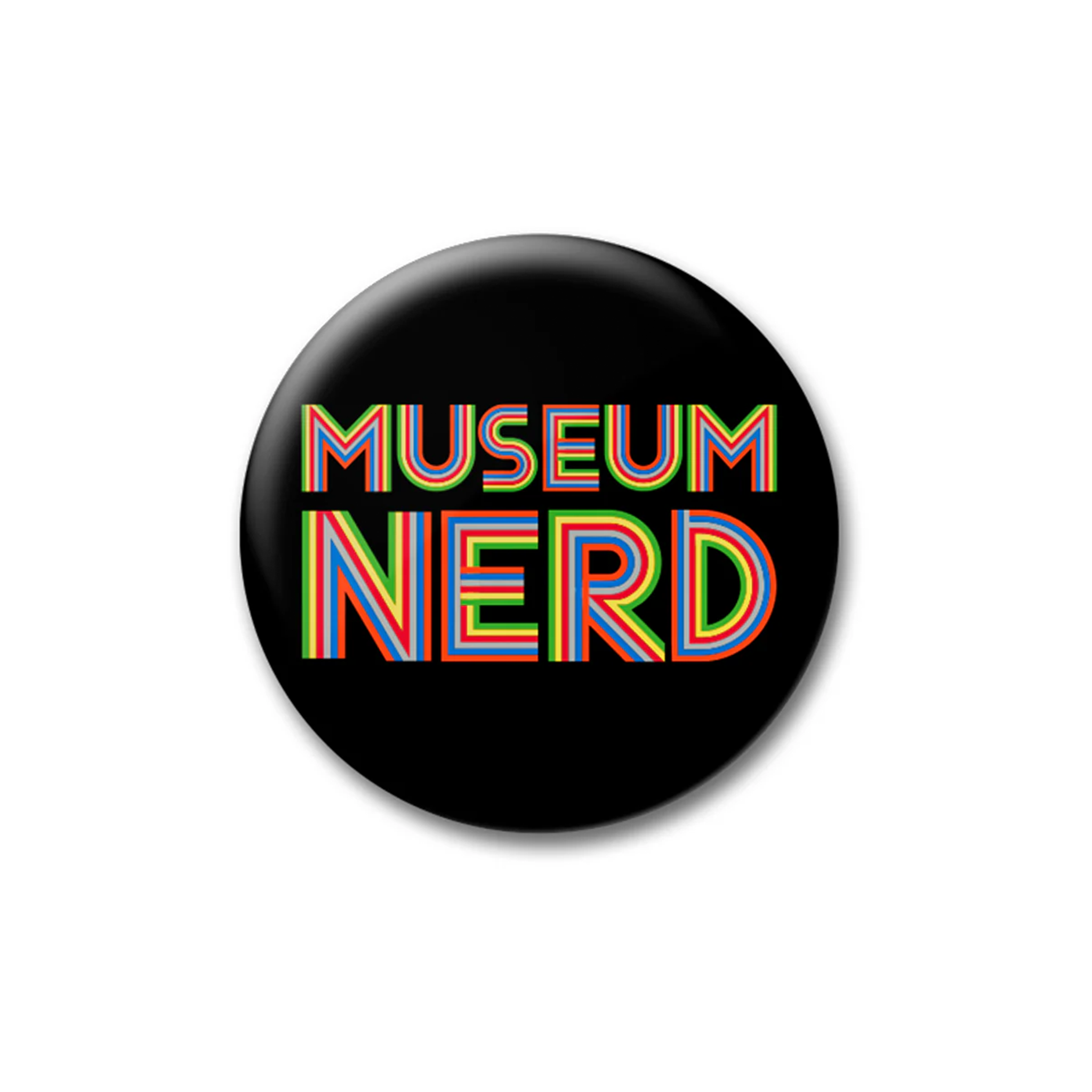 Museum Nerd Button