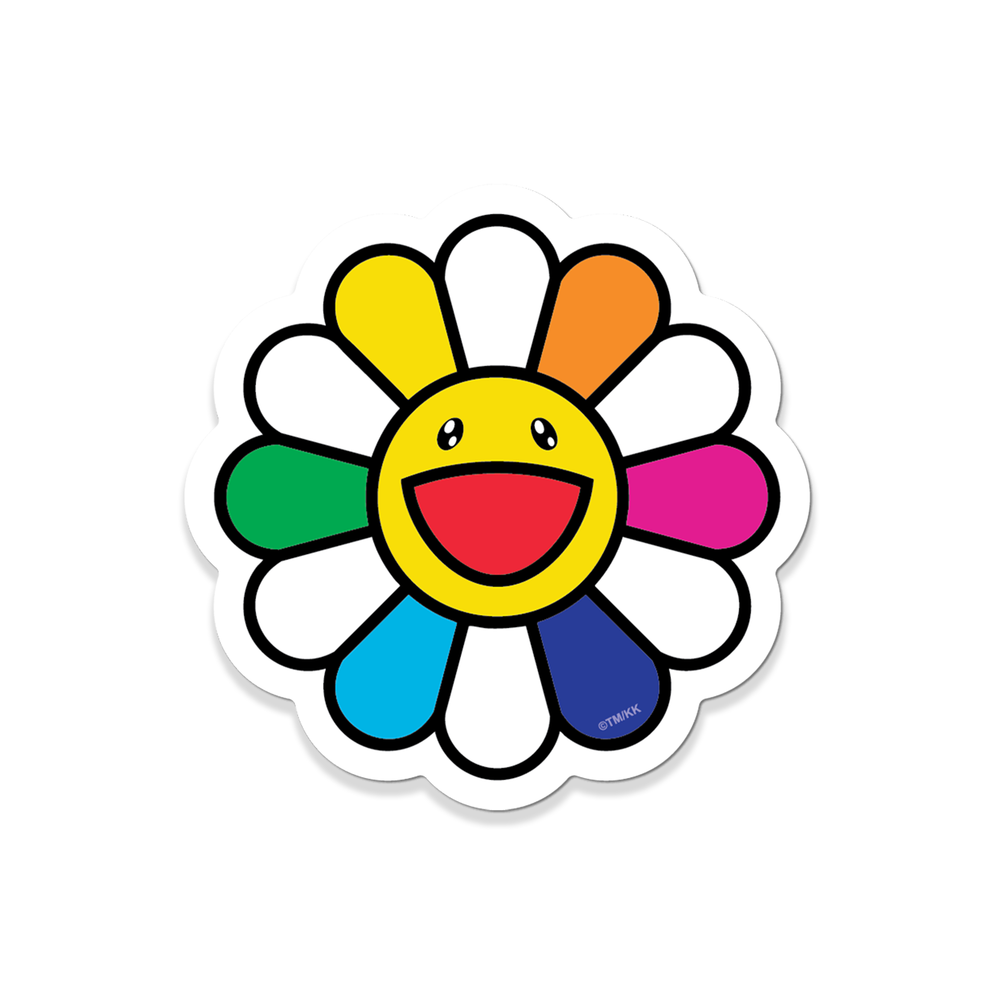Takashi Murakami x The Broad Flower Sticker