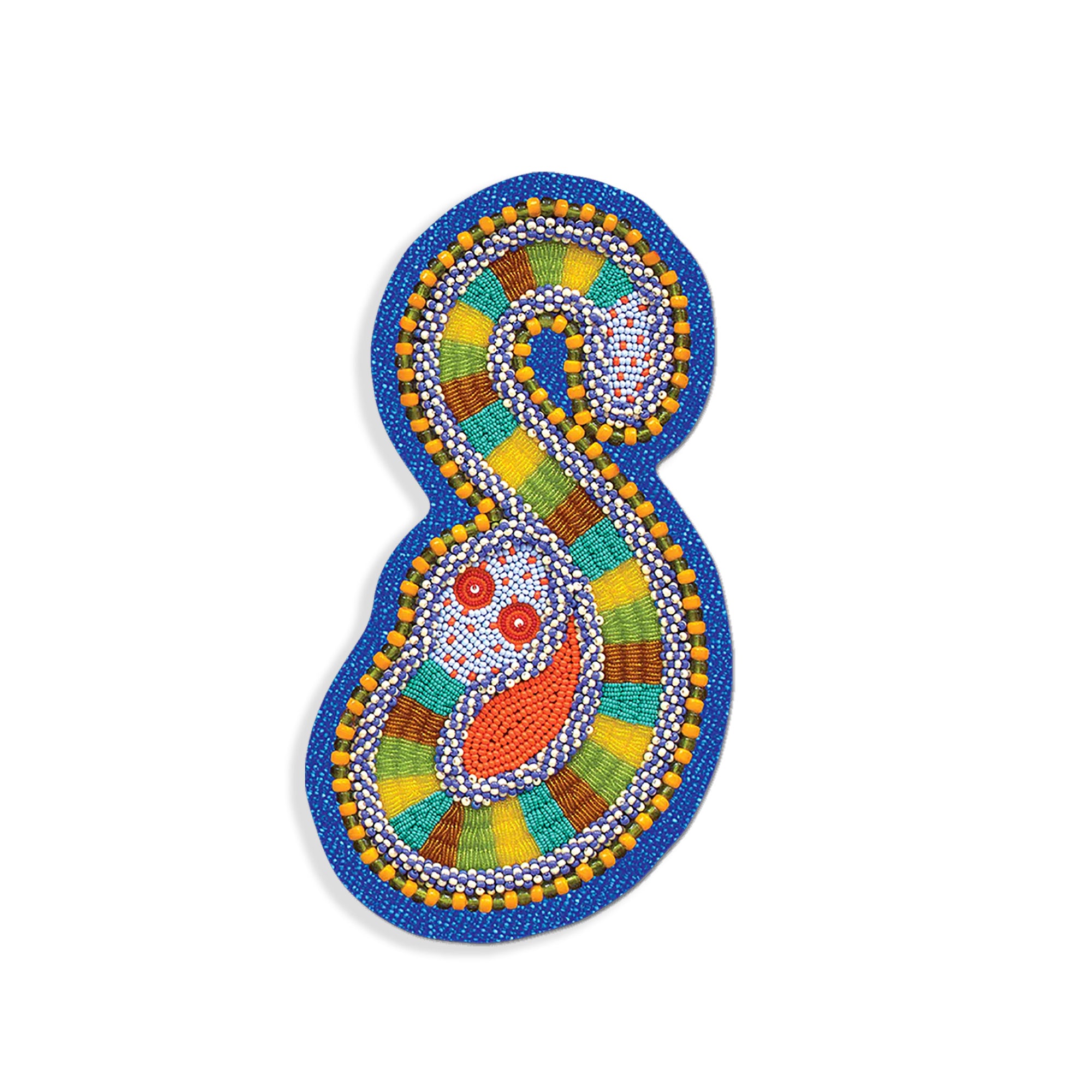 Blue Snake Sticker