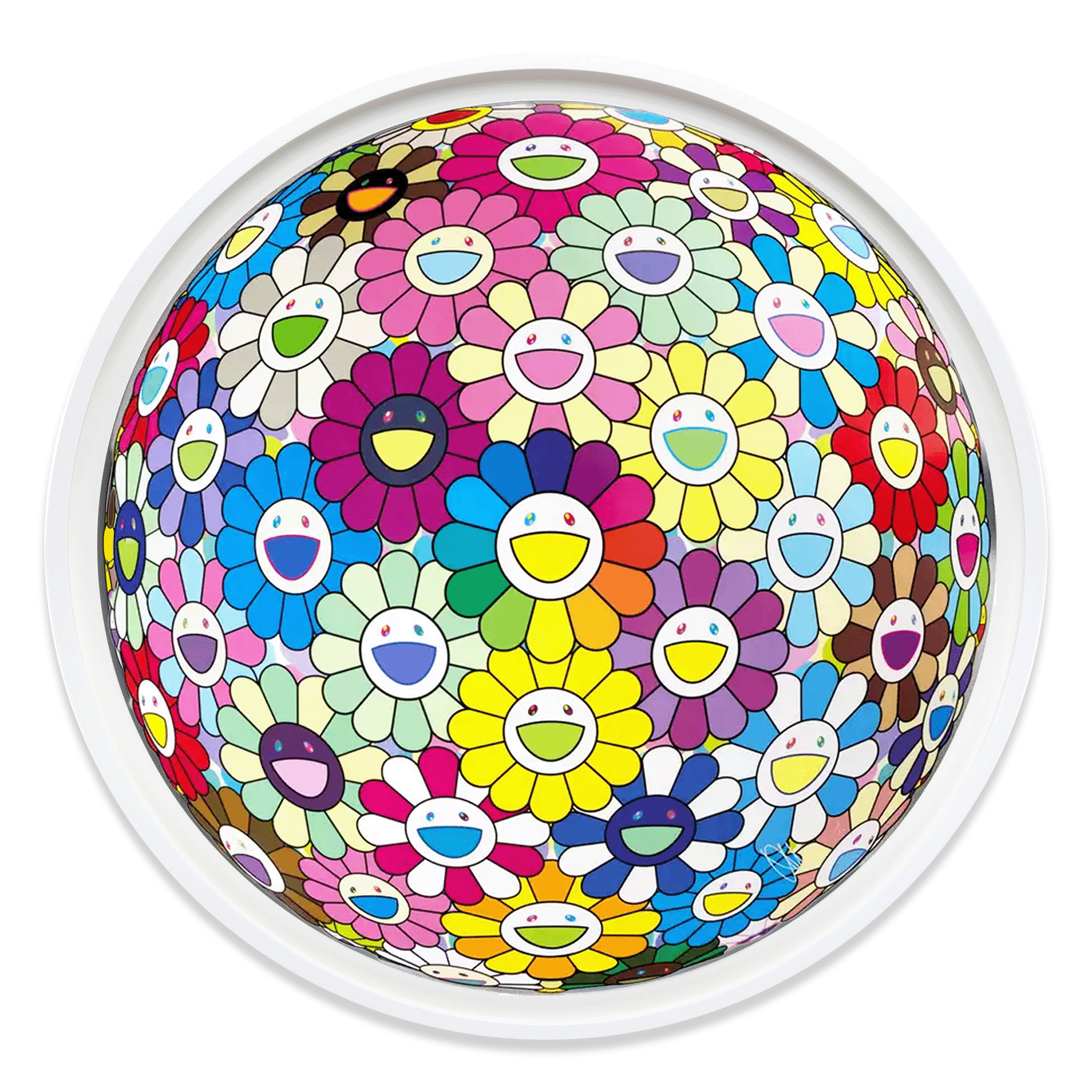 Takashi Murakami Burying My Face in the Field of Flower