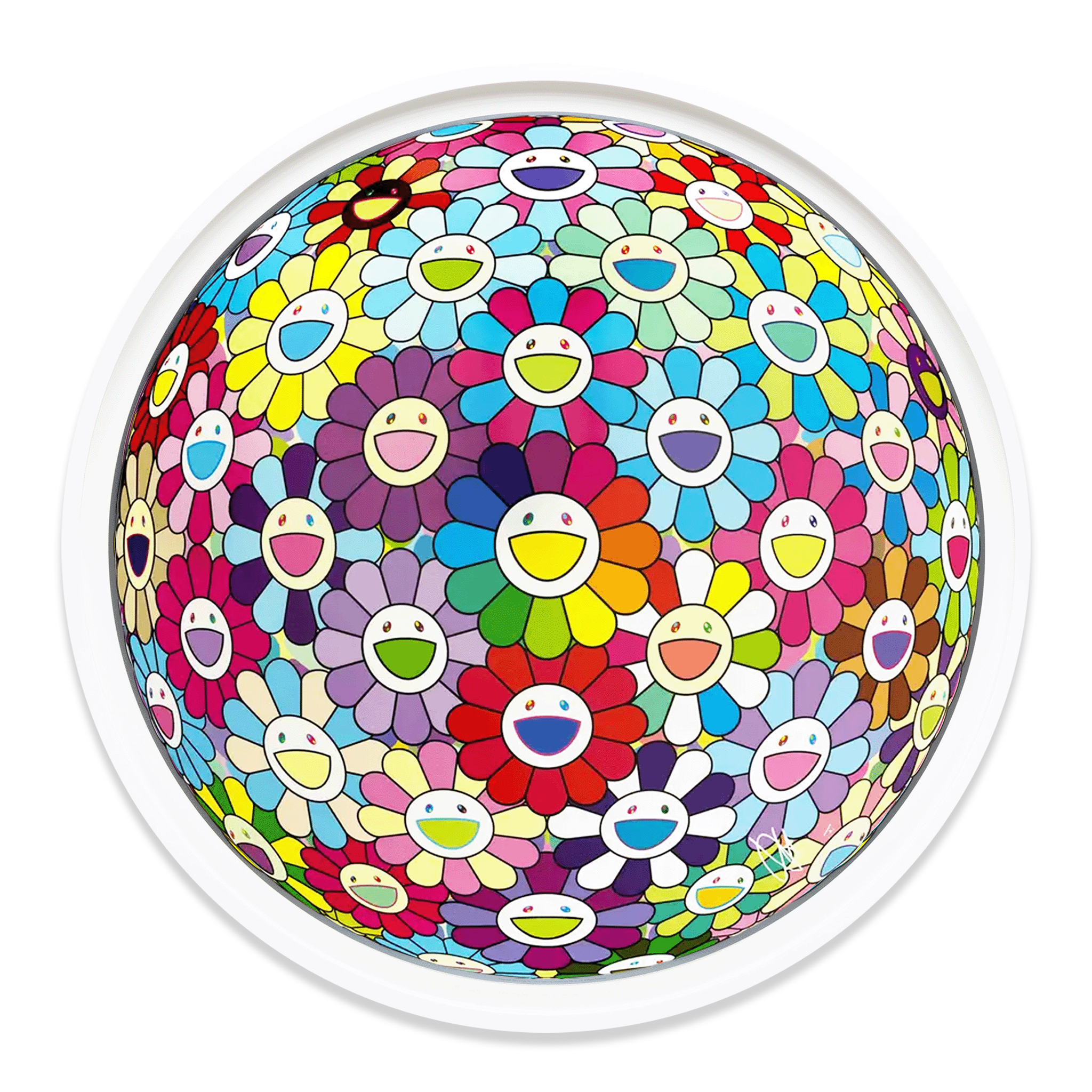 Takashi Murakami, Charge into the Center of Consciousness (2023)