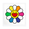 Superflat Sunshine Takashi Murakami Limited Edition Print | The Broad exclusive Custom Smiling Flower