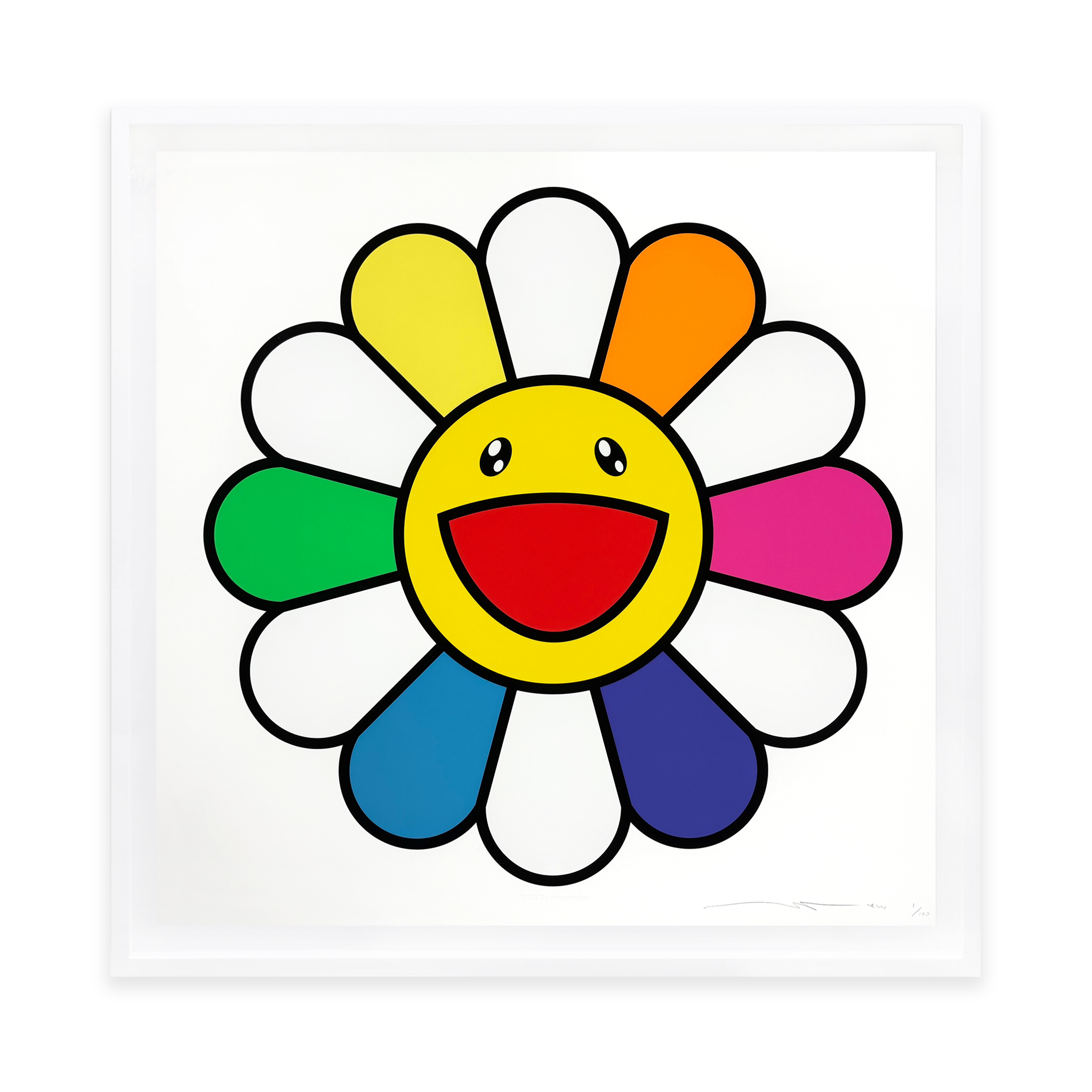 Superflat Sunshine Takashi Murakami Limited Edition Print