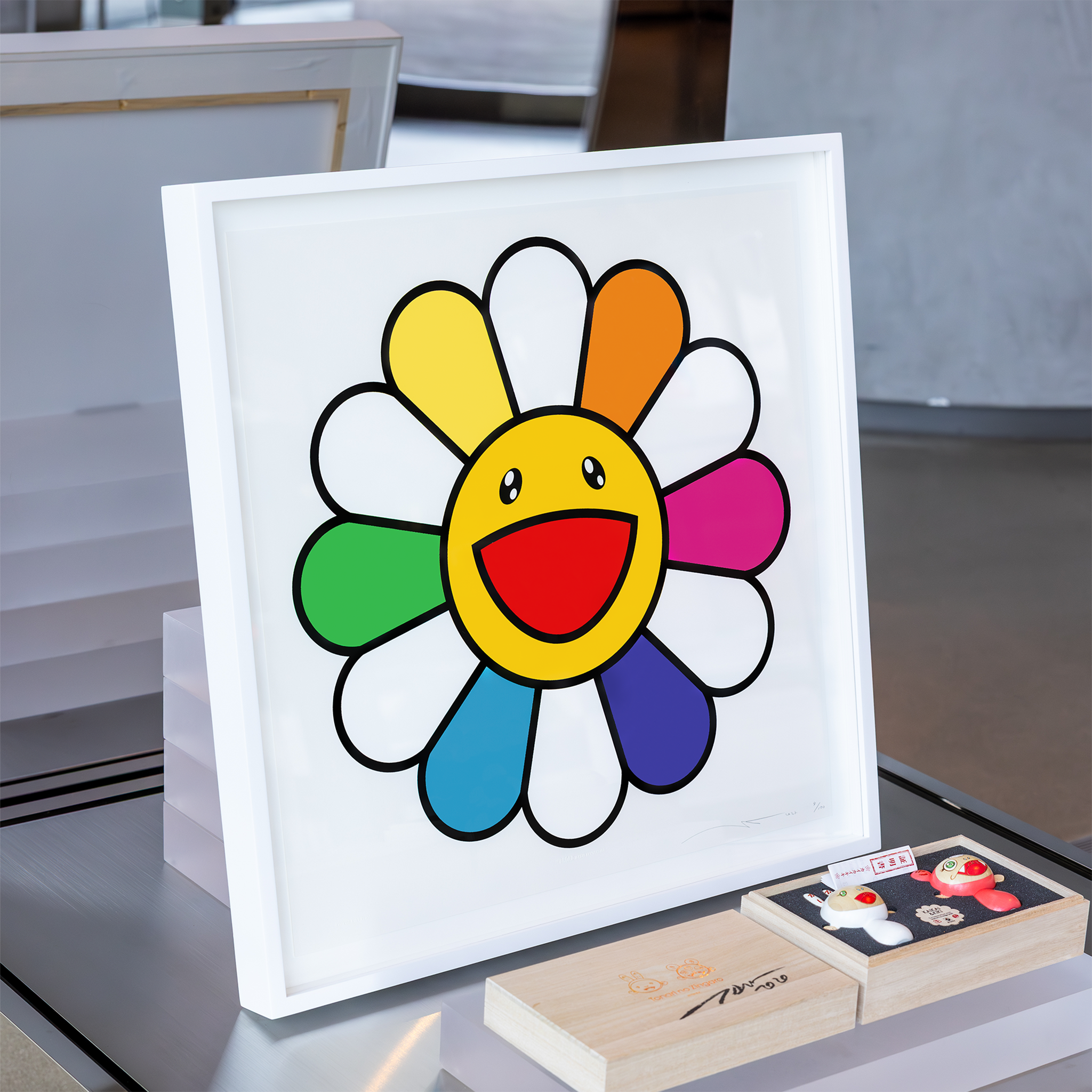 Superflat Sunshine Takashi Murakami Limited Edition Print