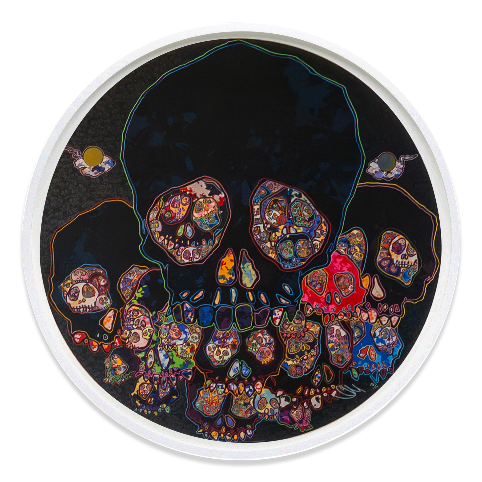 Takashi Murakami, The Moon Over the Ruined Castle (2015)