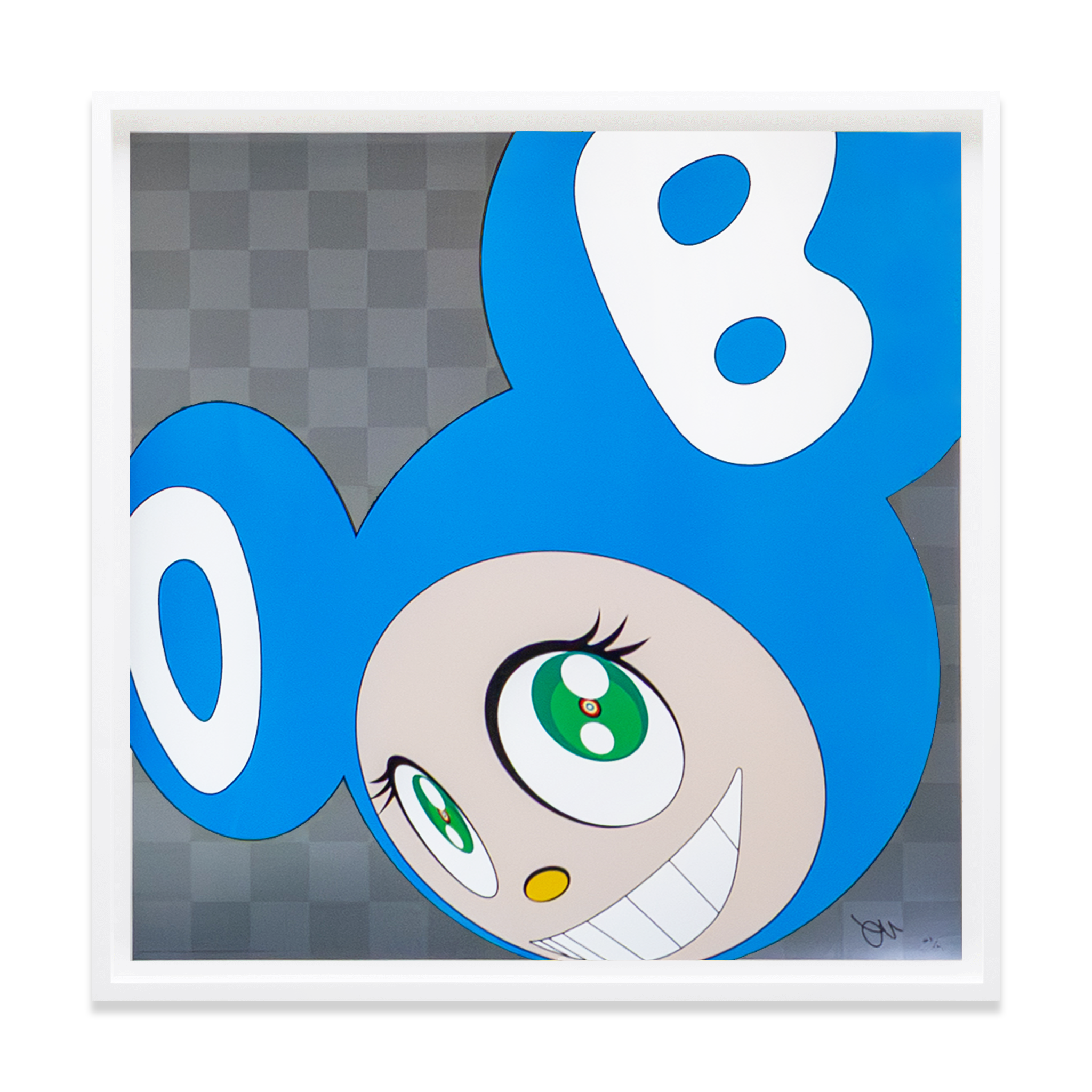 Takashi Murakami, And then, and then and then and then and then (Aqua Blue) (2011)