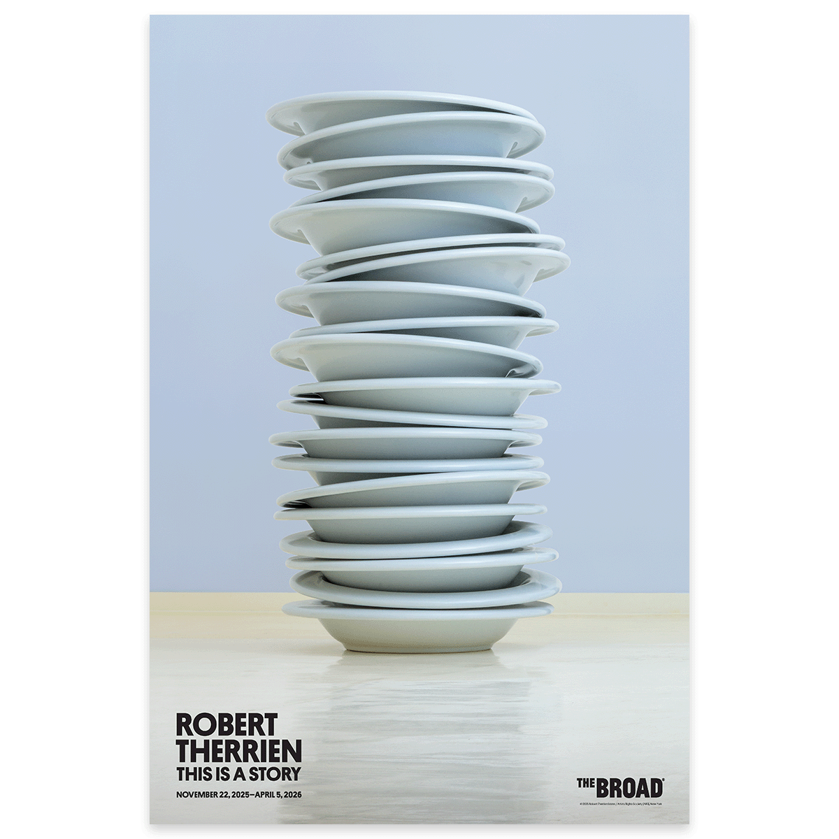 Robert Therrien: This Is a Story Exhibition Poster