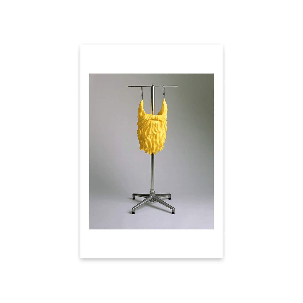 No title (yellow beard) Postcard