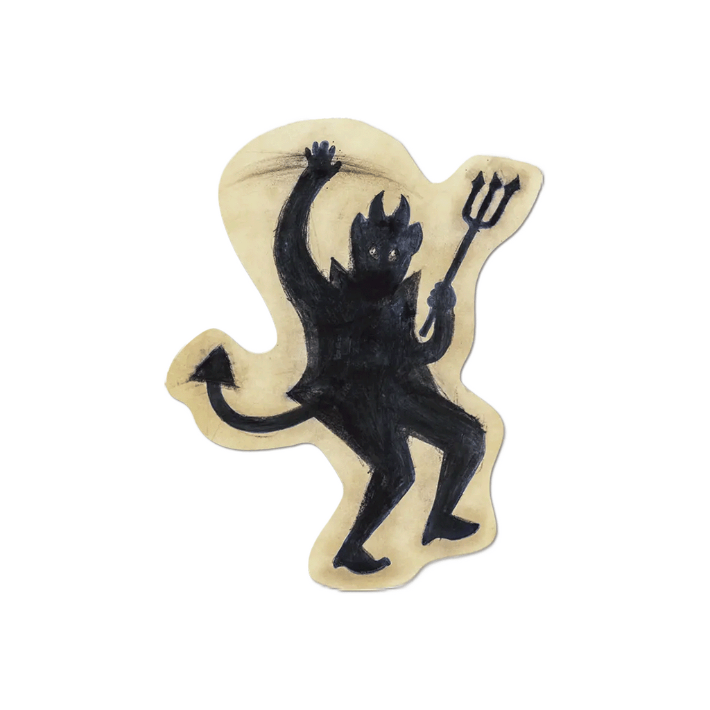 No title (waving devil) Sticker