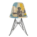 Jean Michel Basquiat Warrior Case Study Side Chair | The Broad