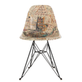 Jean Michel Basquiat Connect The Dots Case Study Side Chair