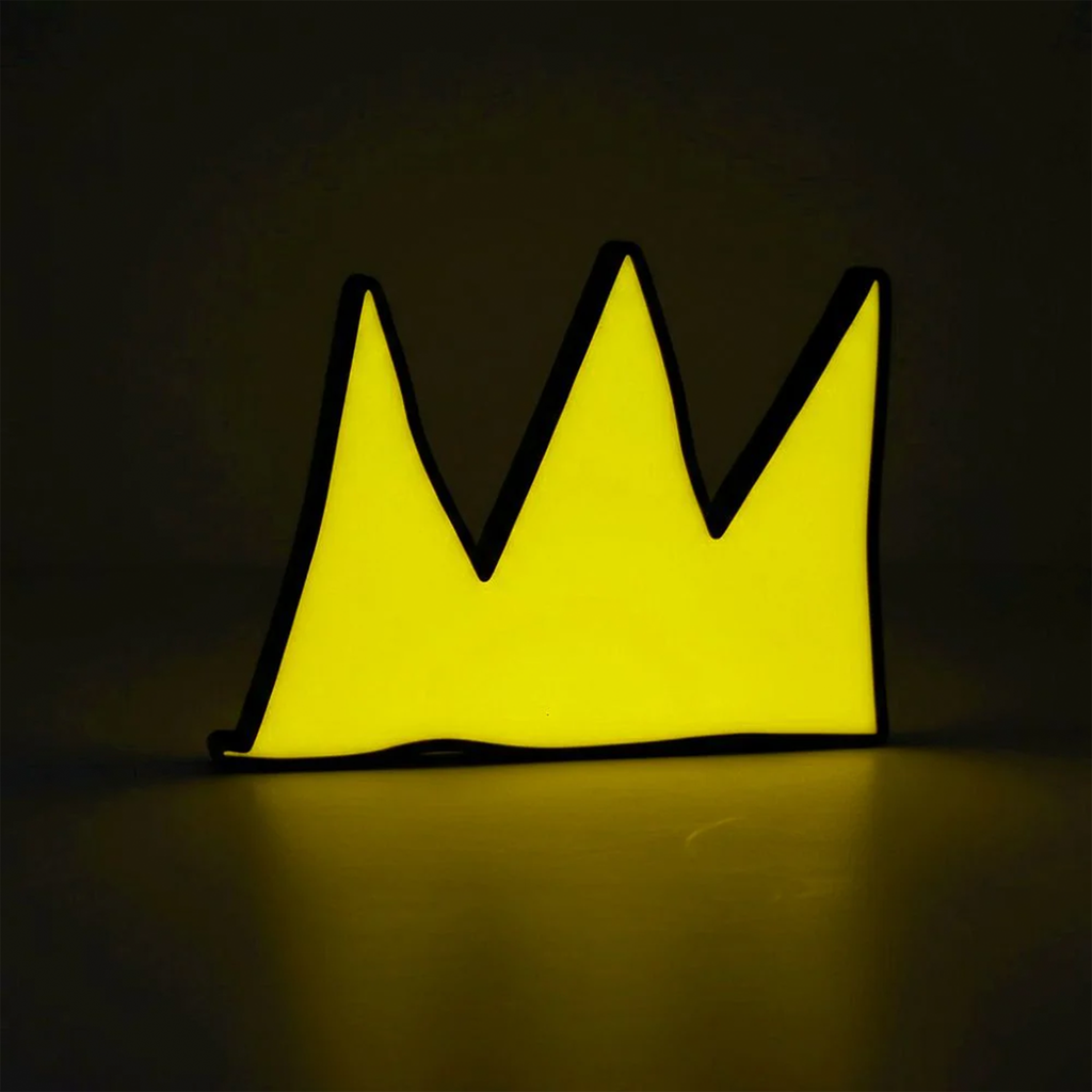 Yellowpop x Jean Michel Basquiat Crown PopBox Lightbox Home Decor