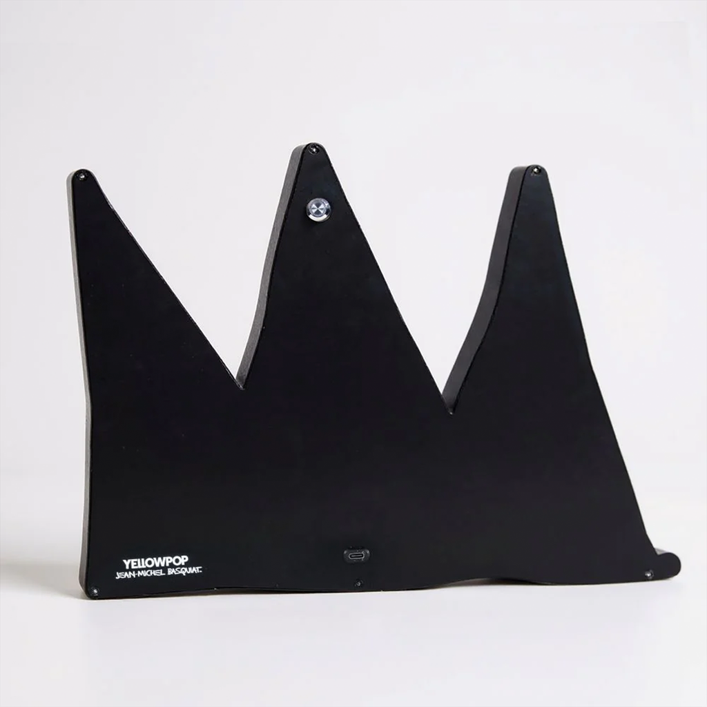 Yellowpop x Jean Michel Basquiat Crown PopBox Lightbox Home Decor
