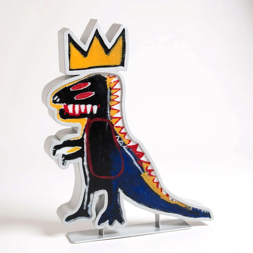 Yellowpop x Jean Michel Basquiat PEZ PopBox Lightbox Home Decor