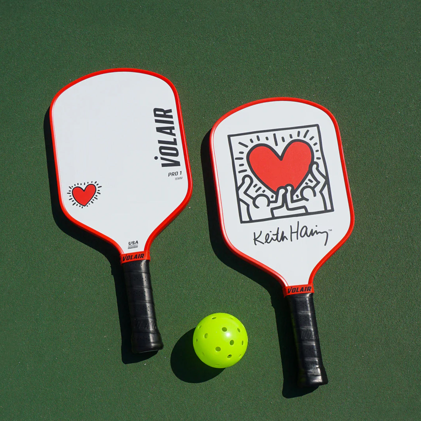 Pro 1 Pickleball Paddles 16MM: Keith Haring #1