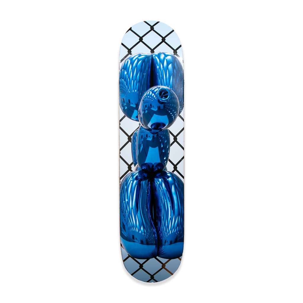 Balloon Dog (Blue) Skate Deck