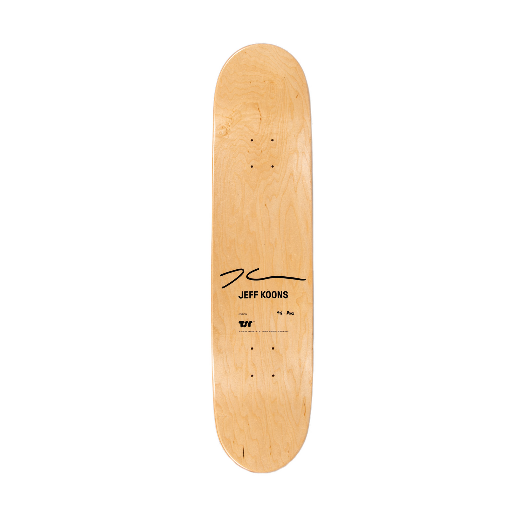 Balloon Dog (Blue) Skate Deck