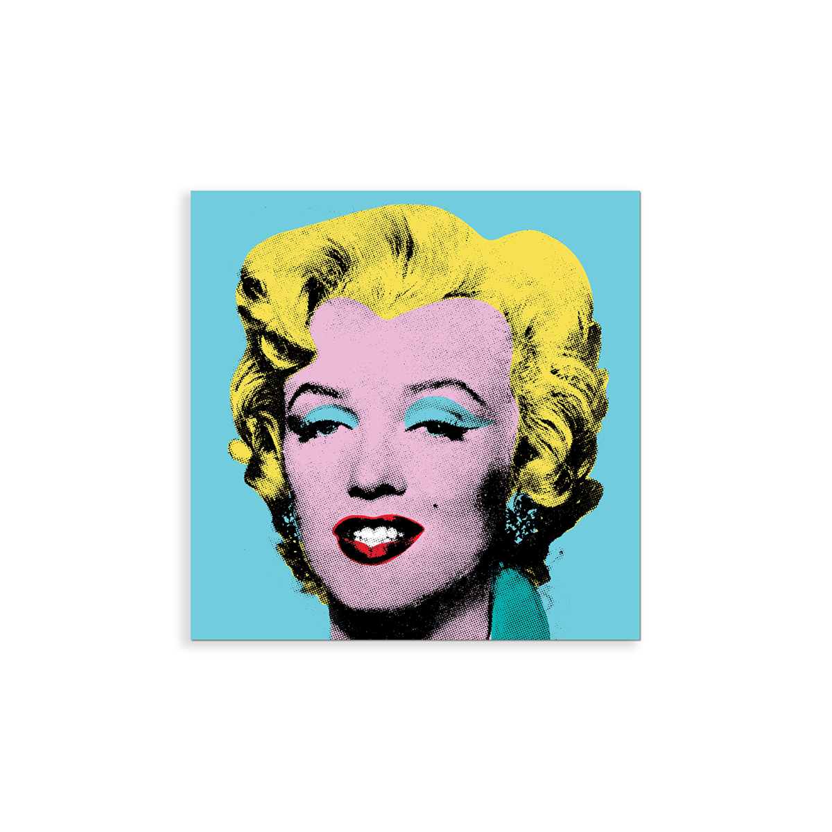 Shot Sage Blue Marilyn Sticker