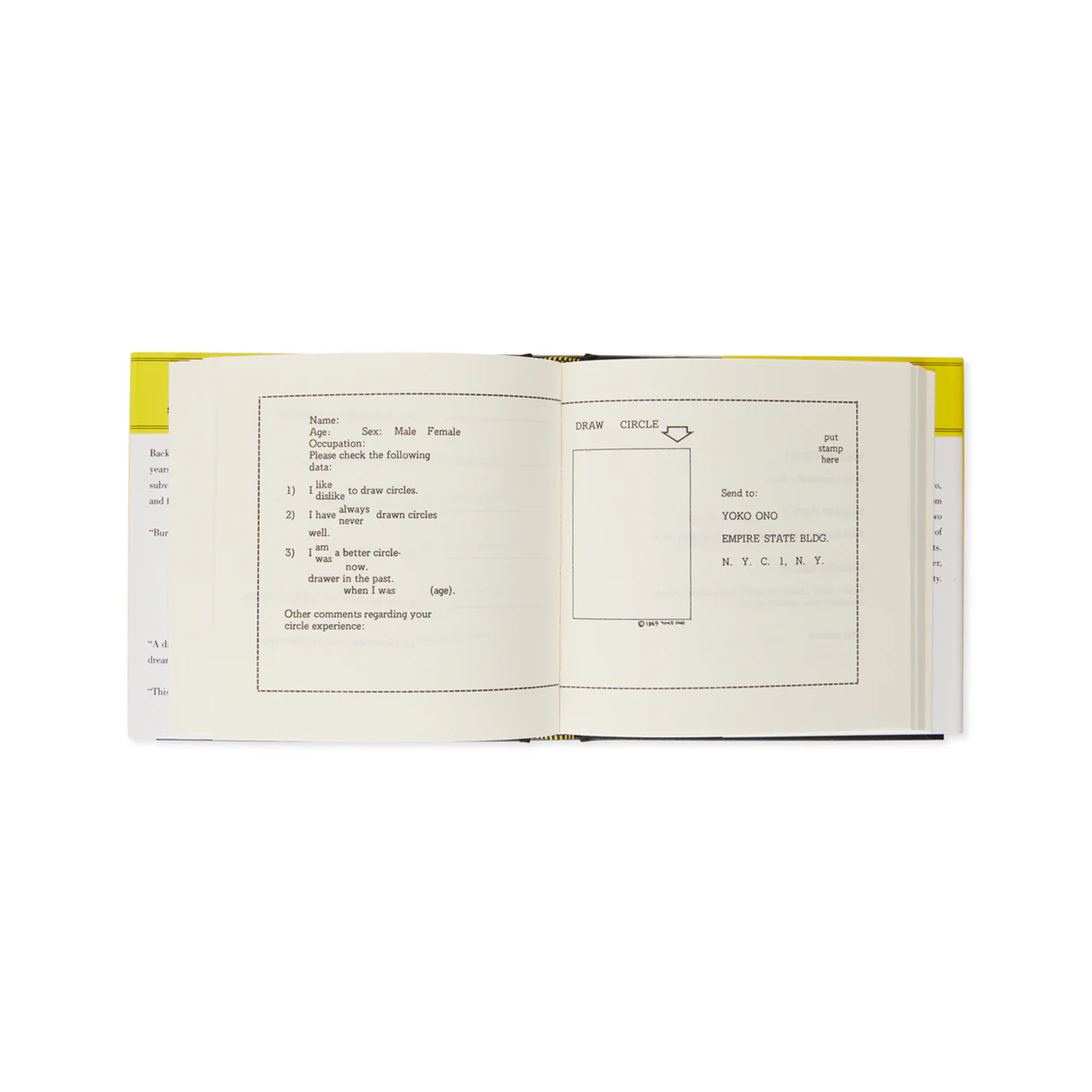 Grapefruit: A Book of Instructions and Drawings by Yoko Ono