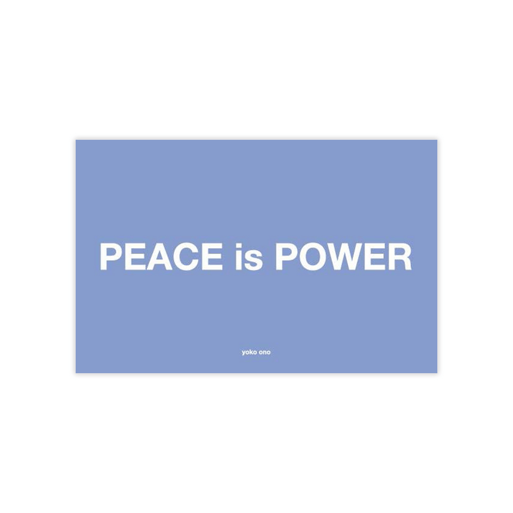 PEACE is POWER Sticker