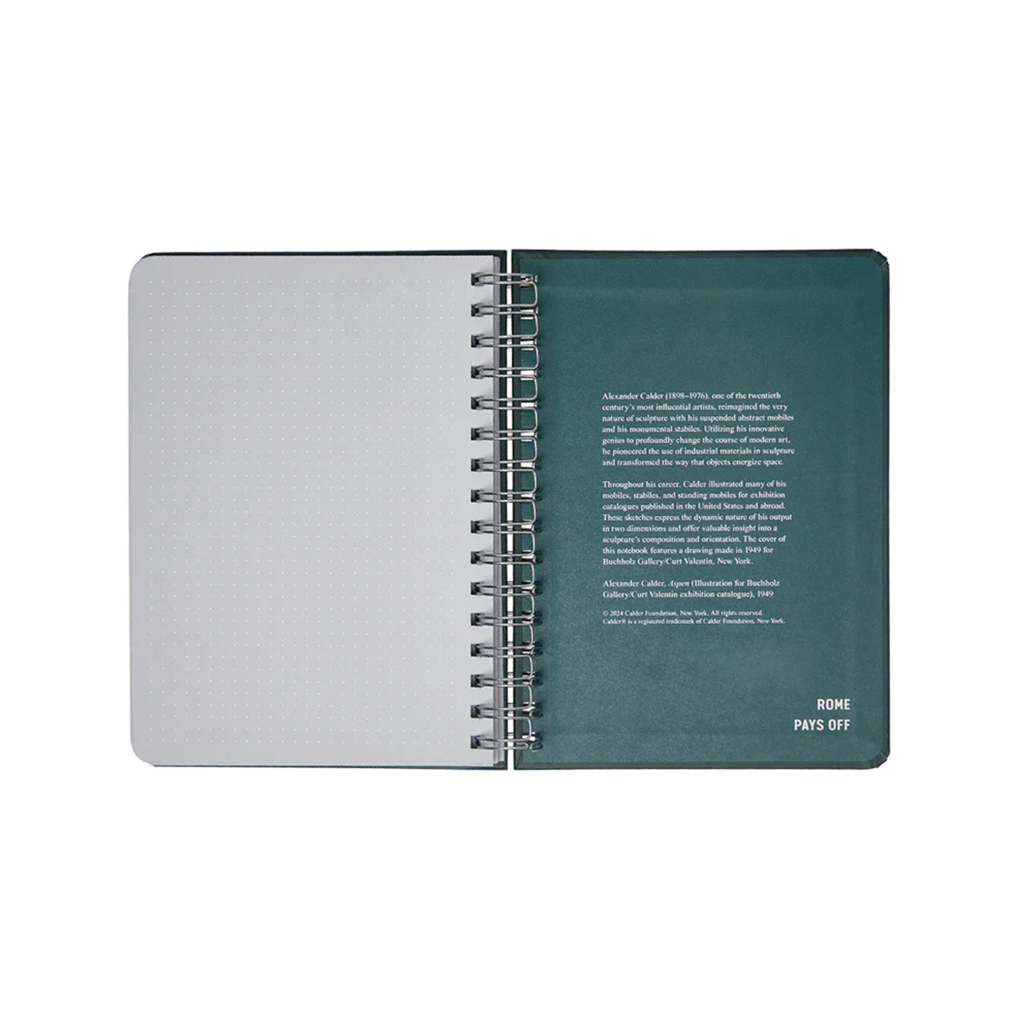 Aspen Wire-O Notebook