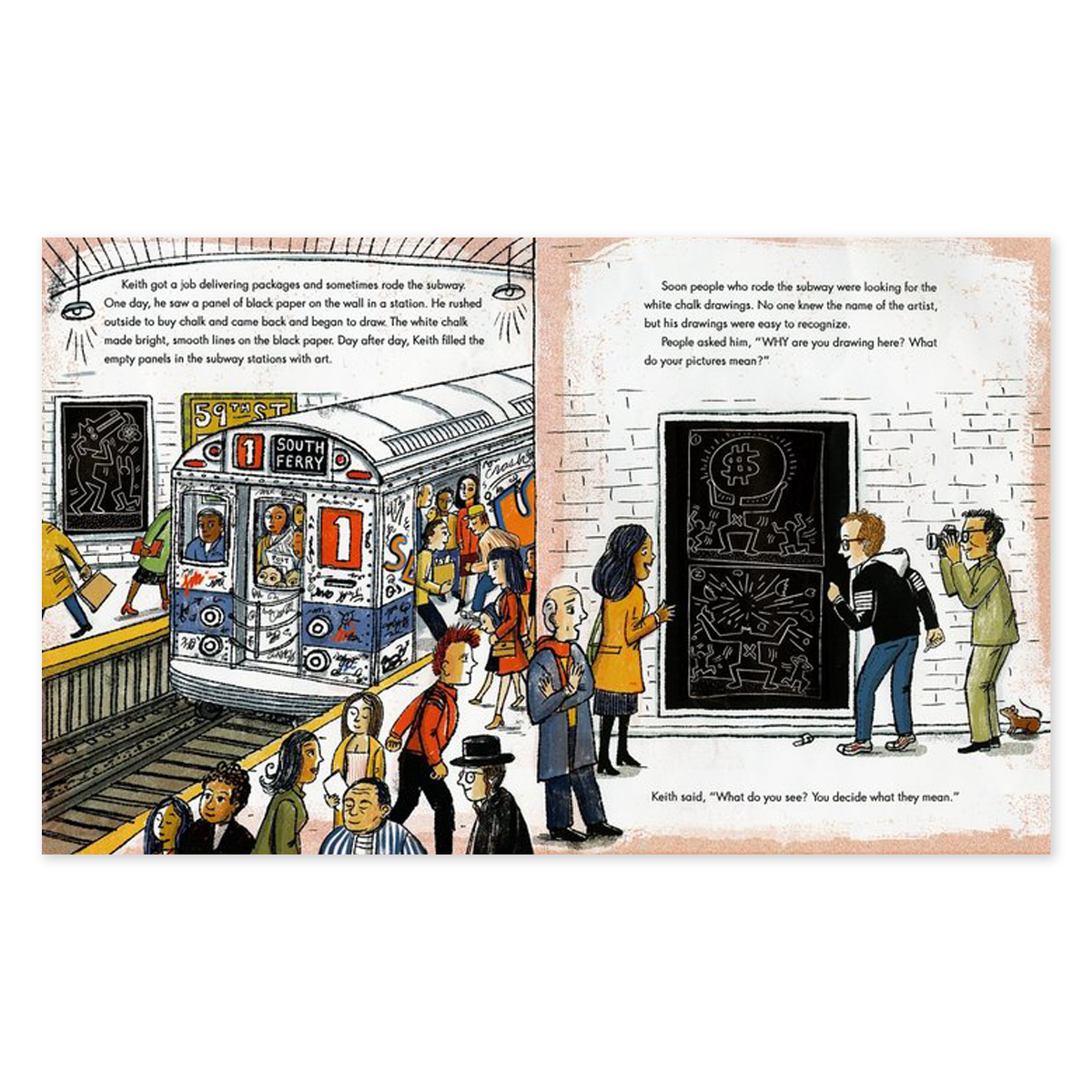 Keith Haring: The Boy Who Just Kept Drawing