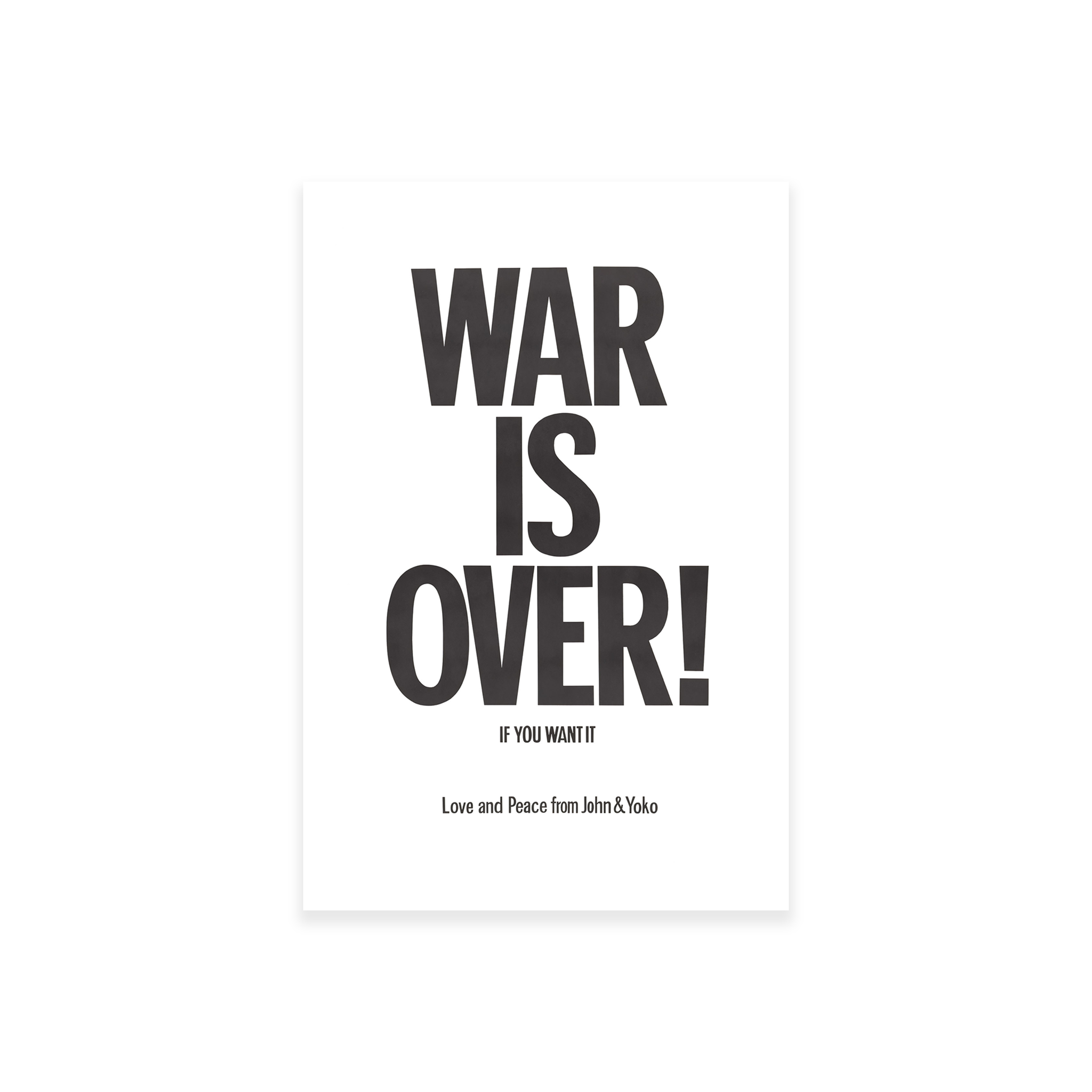 WAR IS OVER! (If You Want It) Sticker