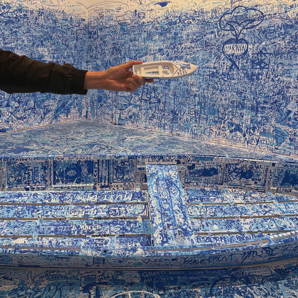 Add Colour (Refugee Boat) Coloring Kit