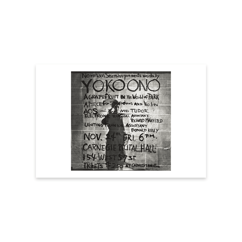 Works by Yoko Ono Postcard