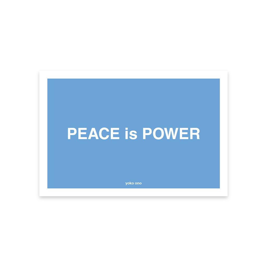 PEACE is POWER Postcard