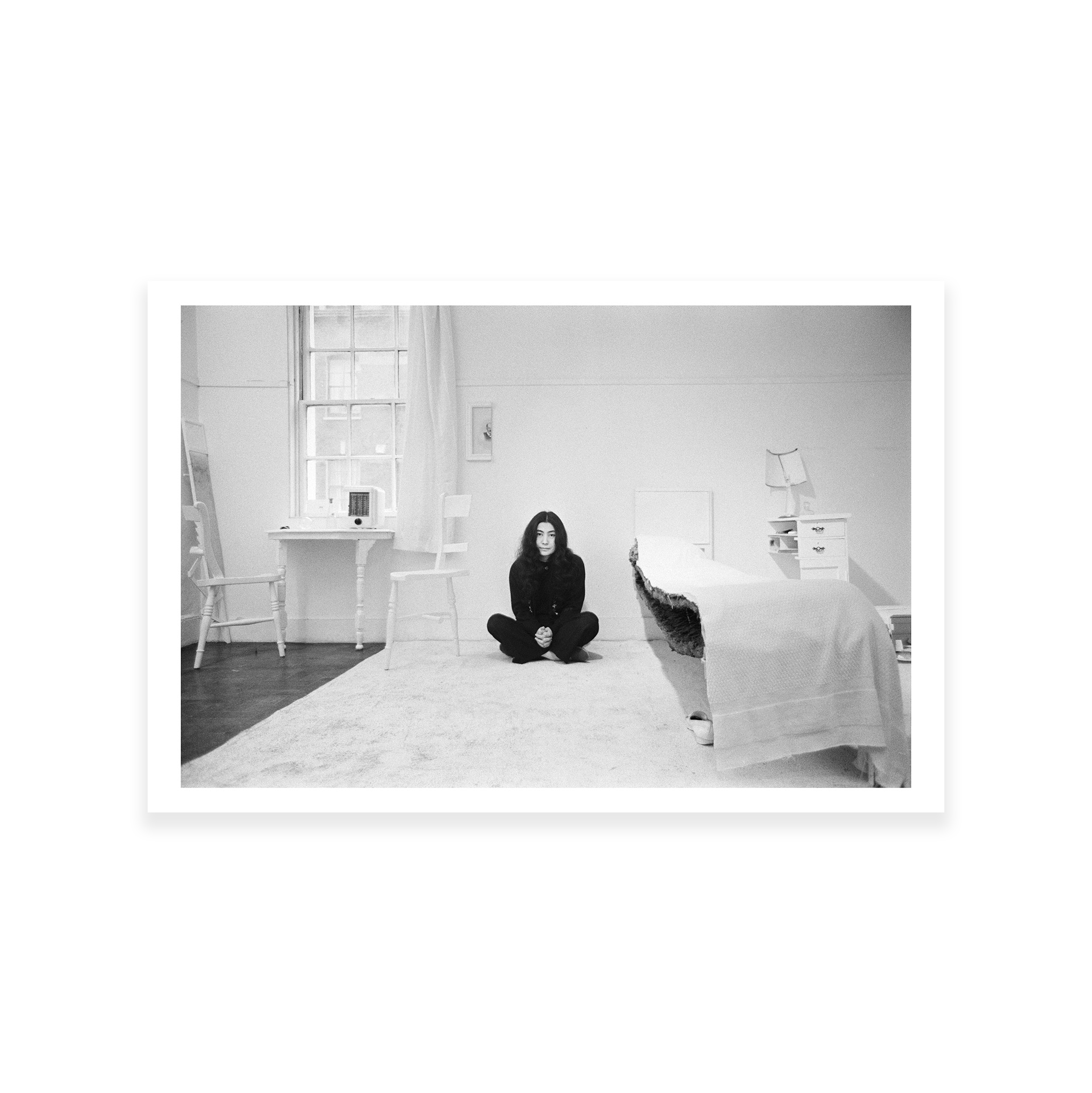 Yoko Ono in Half-a-Room 8x12 Poster